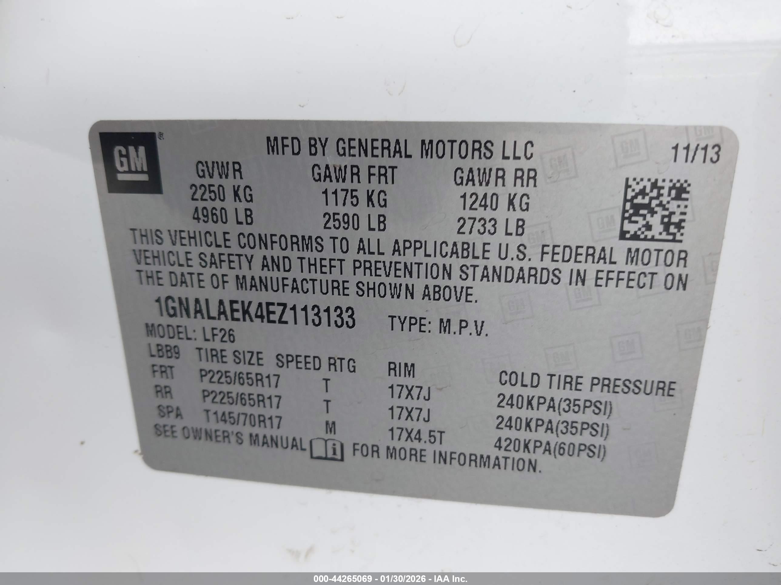 CHEVROLET EQUINOX image 9