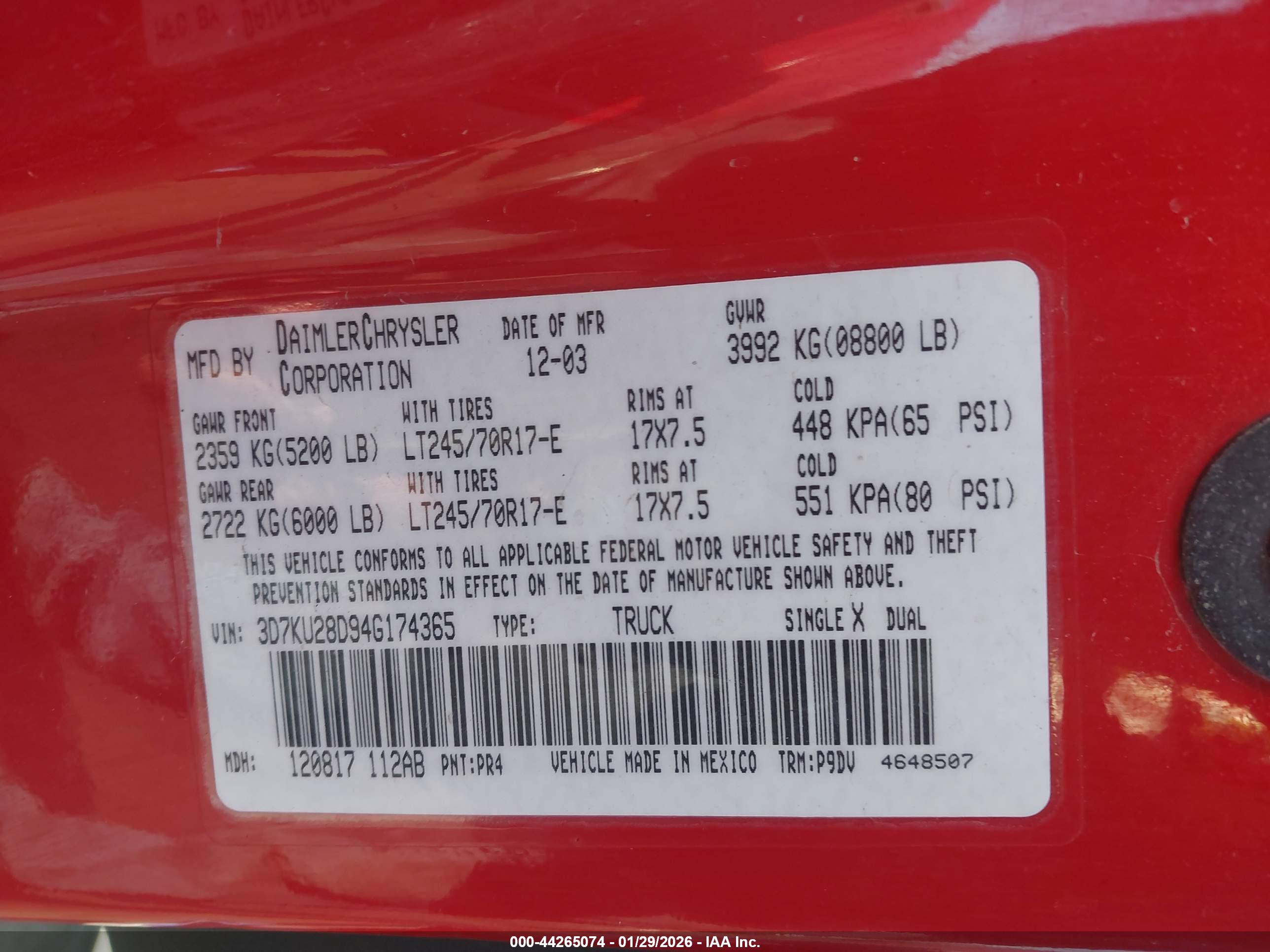 DODGE RAM image 9
