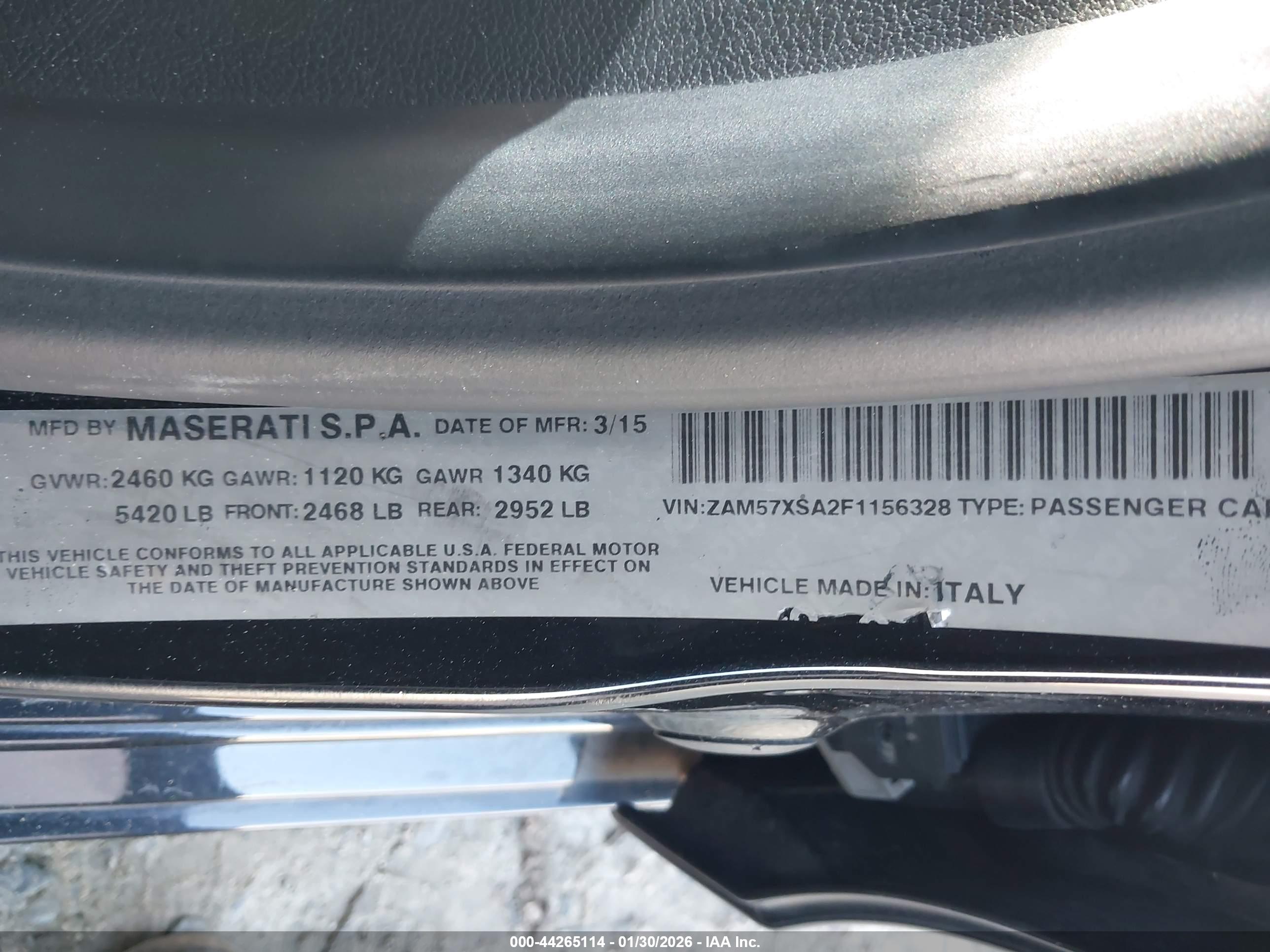 MASERATI GHIBLI image 9
