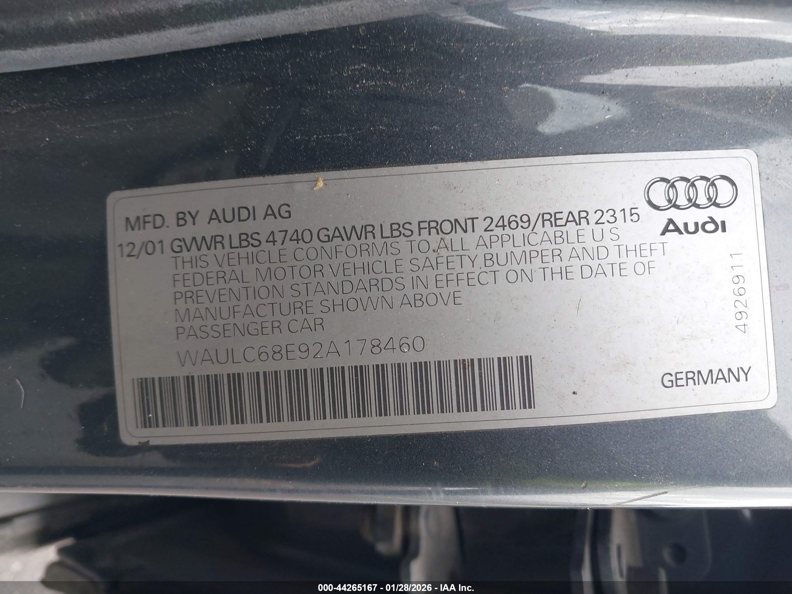 AUDI A4 image 9