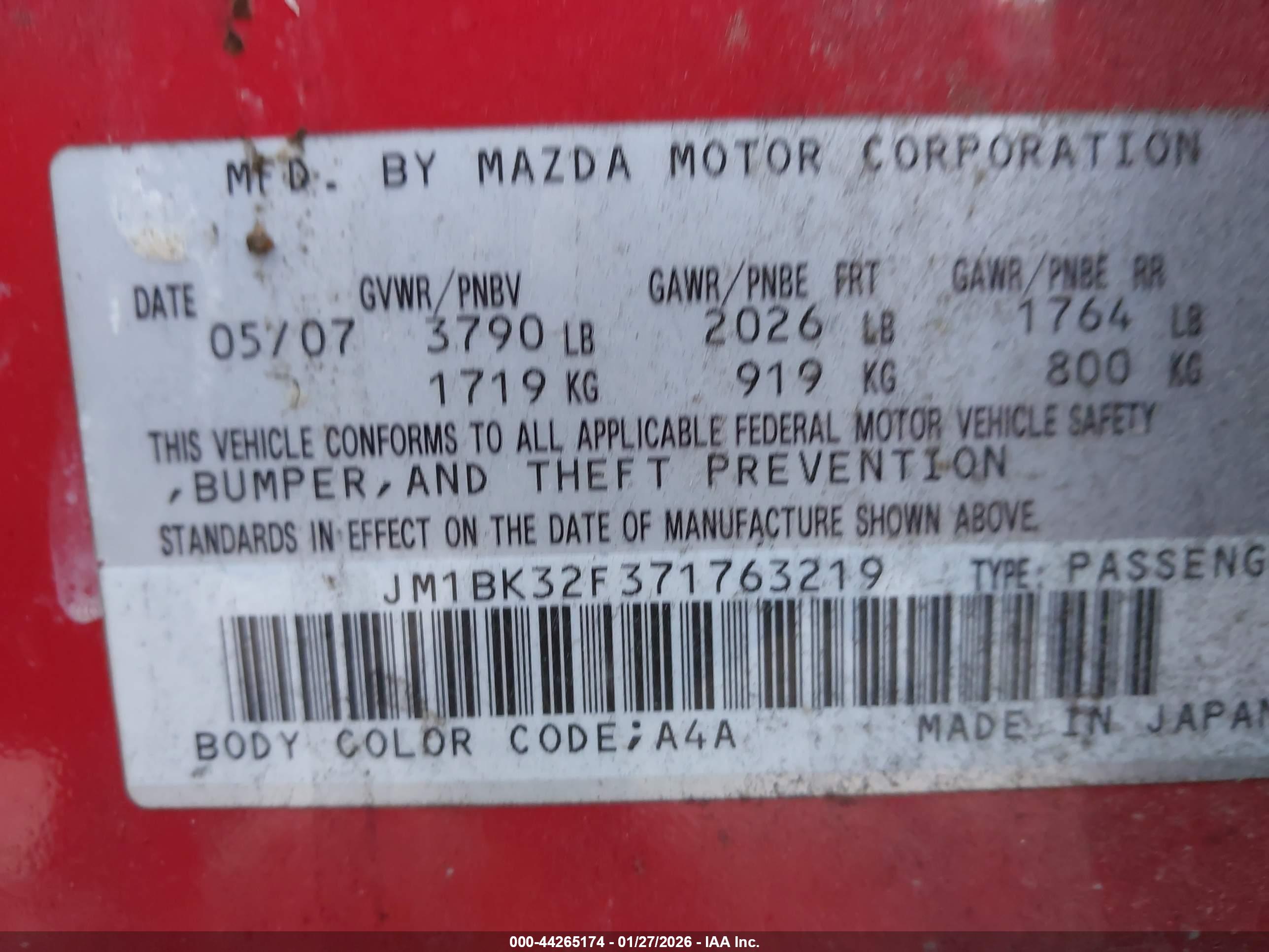 MAZDA MAZDA3 image 9
