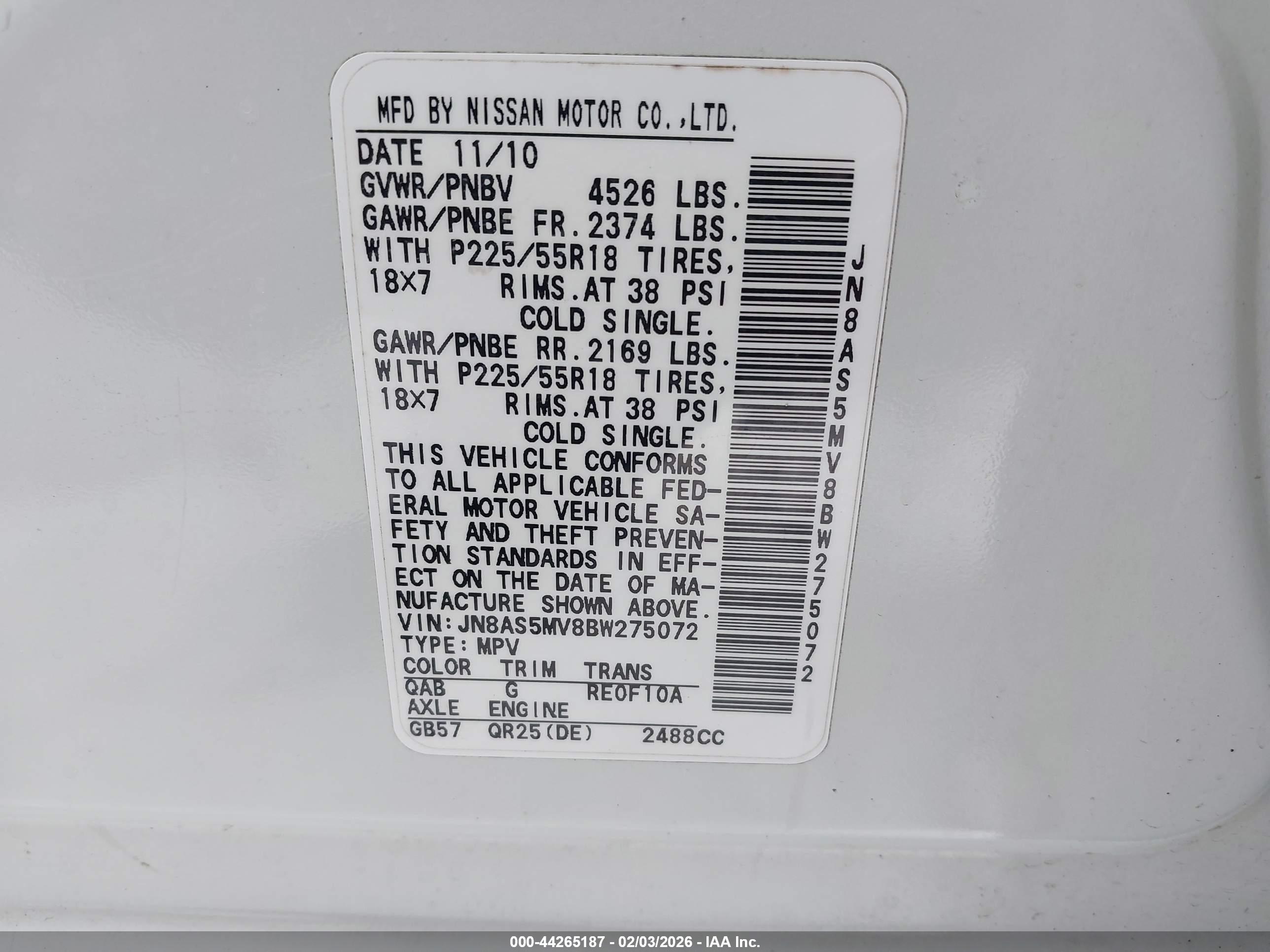 NISSAN ROGUE image 9