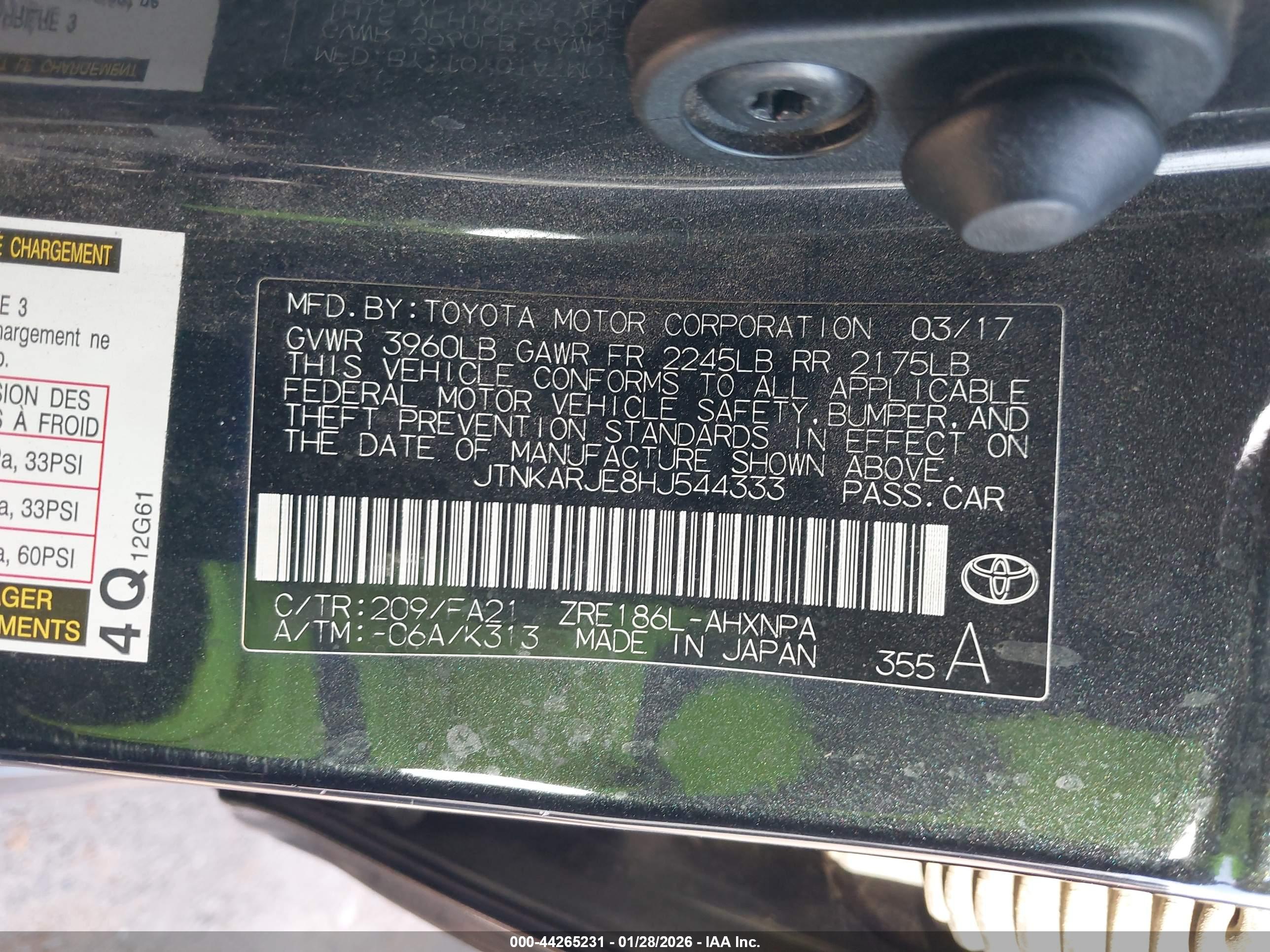 TOYOTA COROLLA image 9