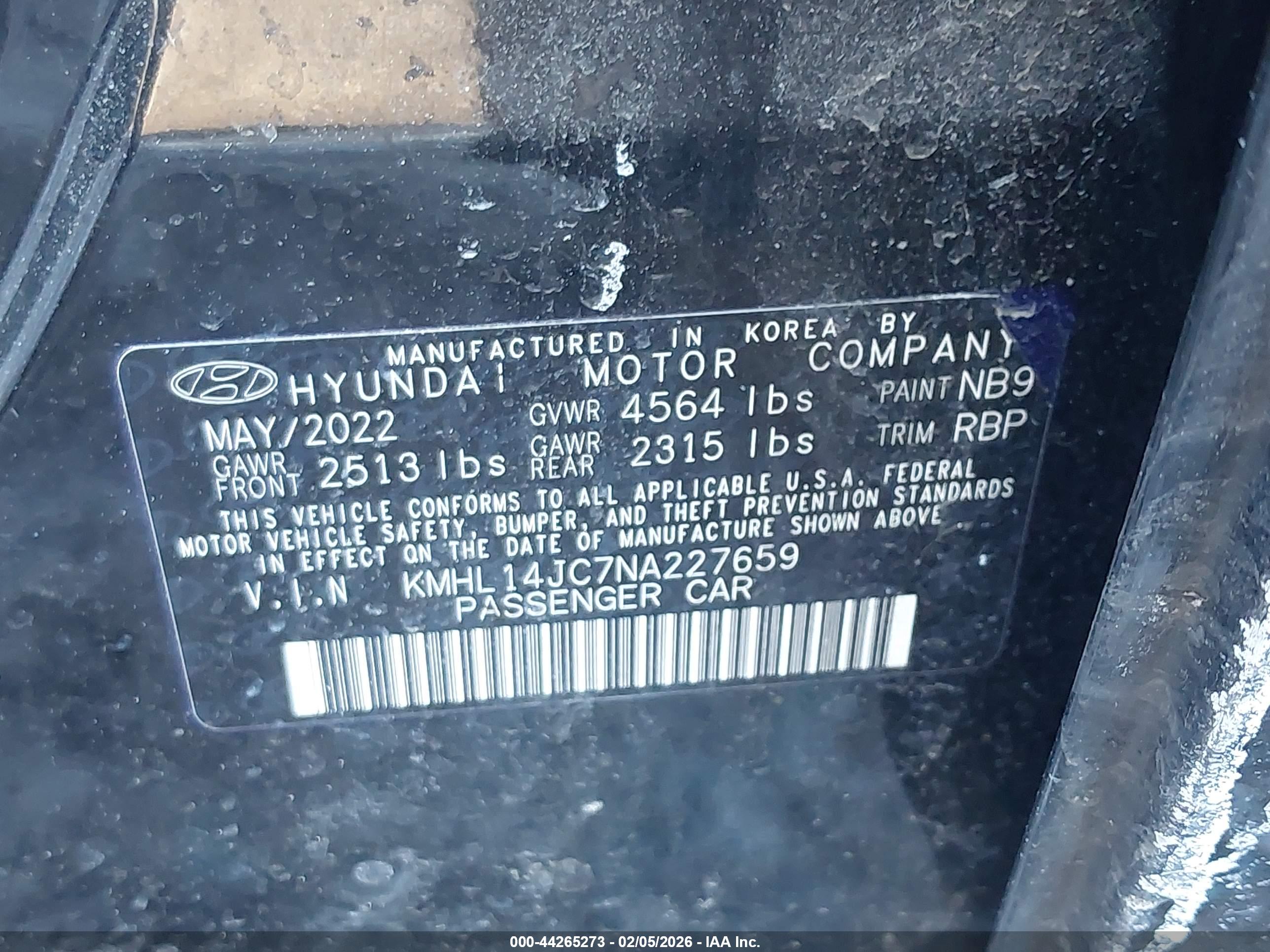 HYUNDAI SONATA image 9