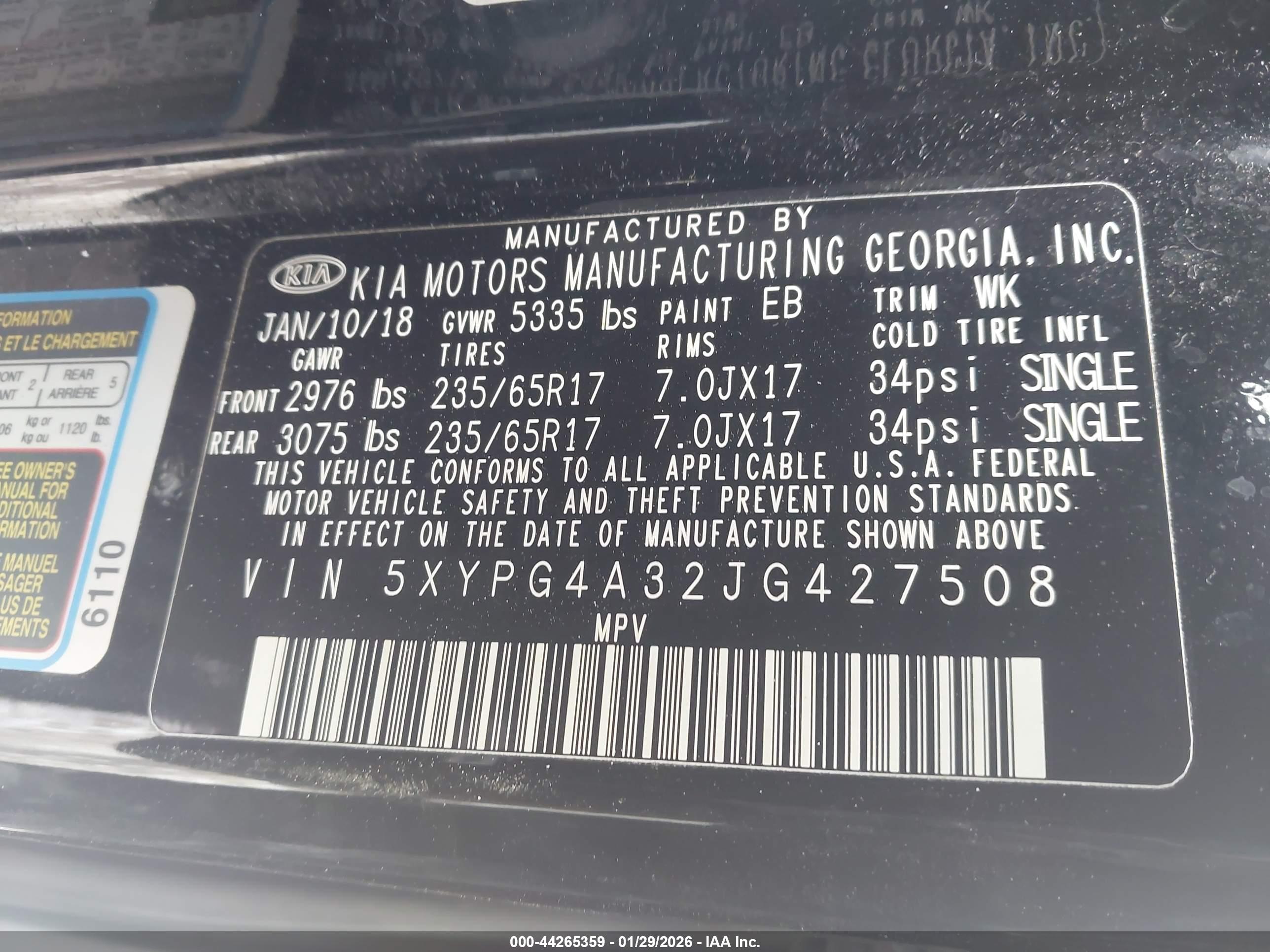 KIA SORENTO image 9