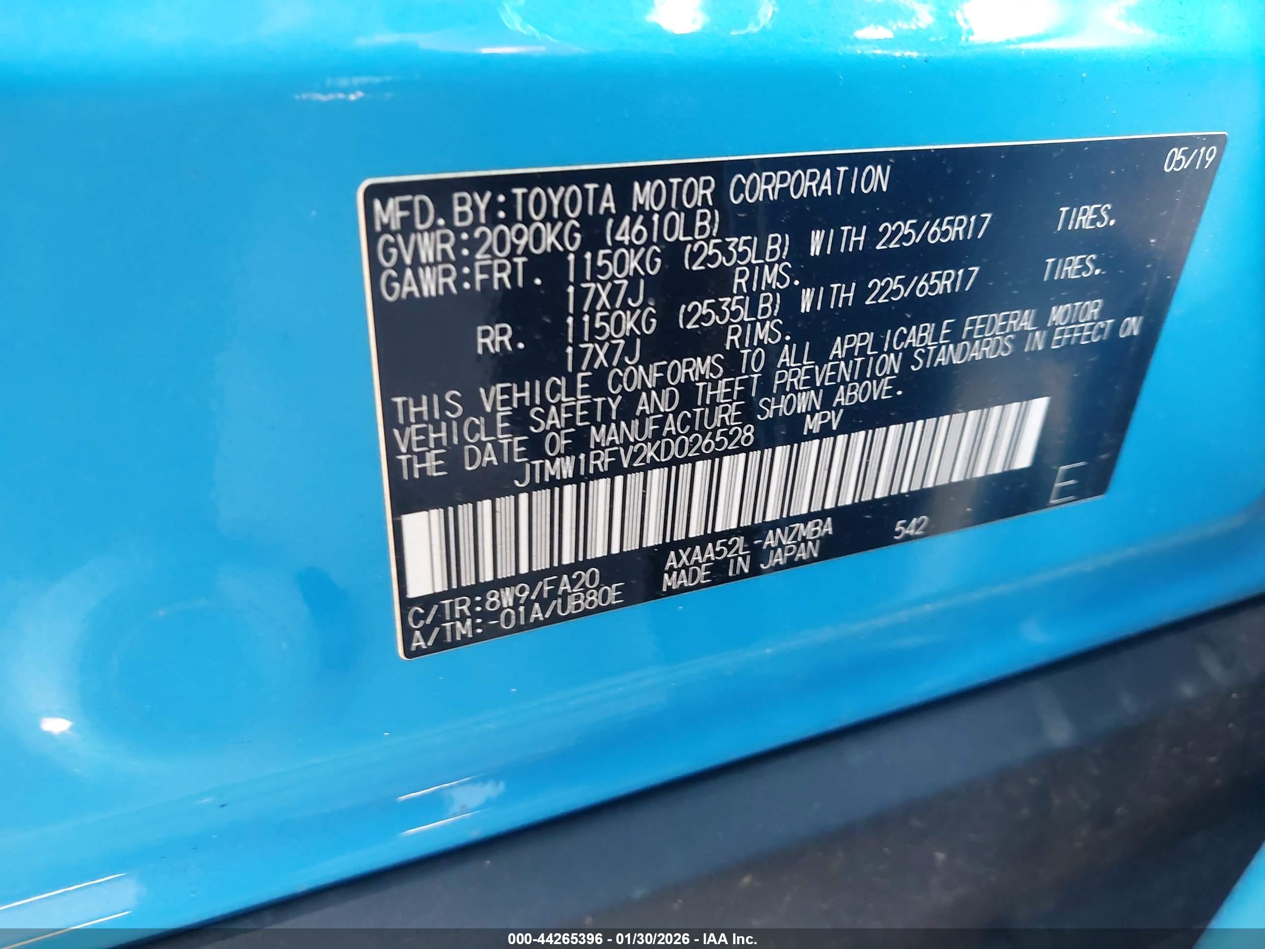 TOYOTA RAV4 image 9