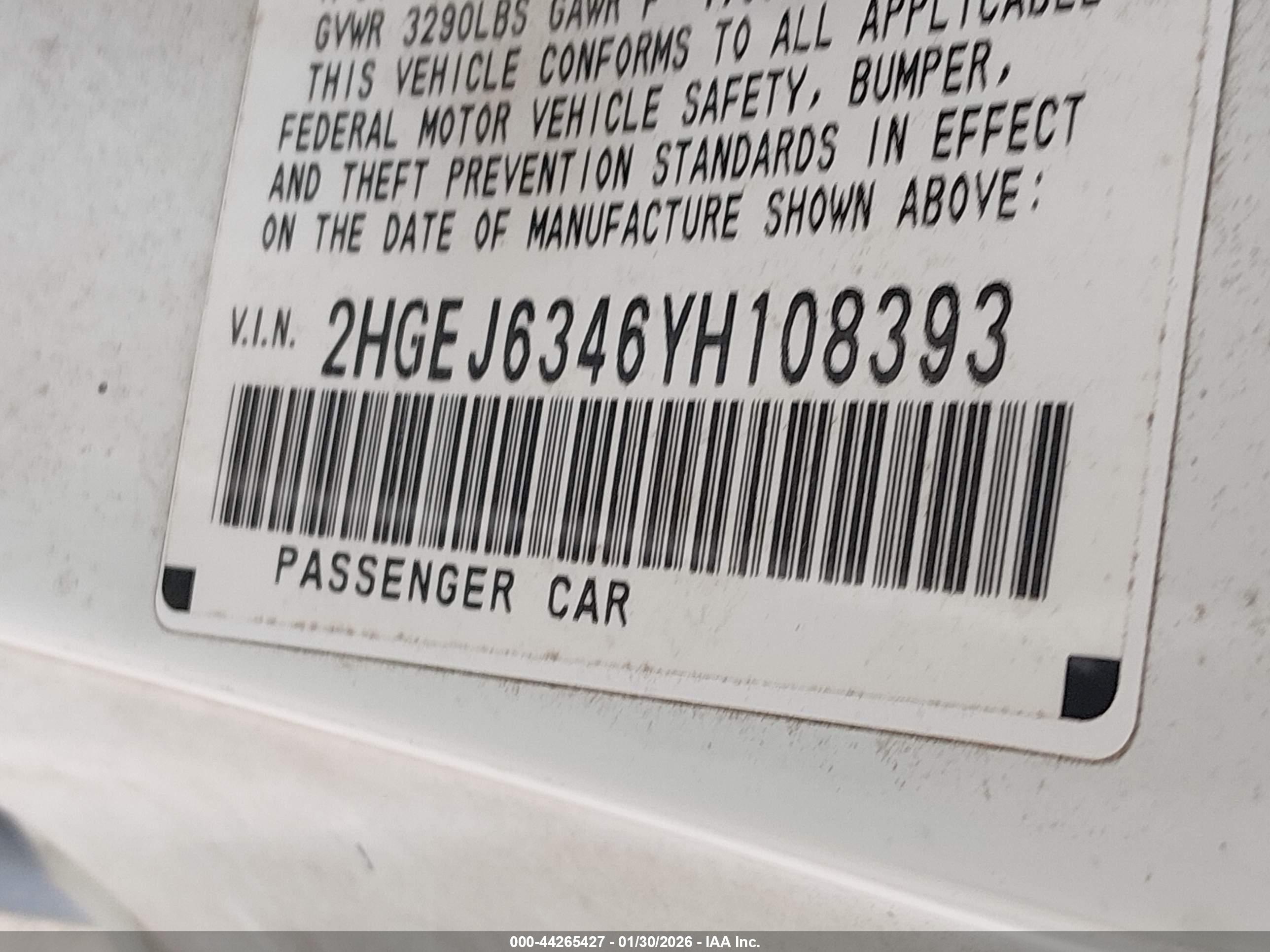 HONDA CIVIC image 9