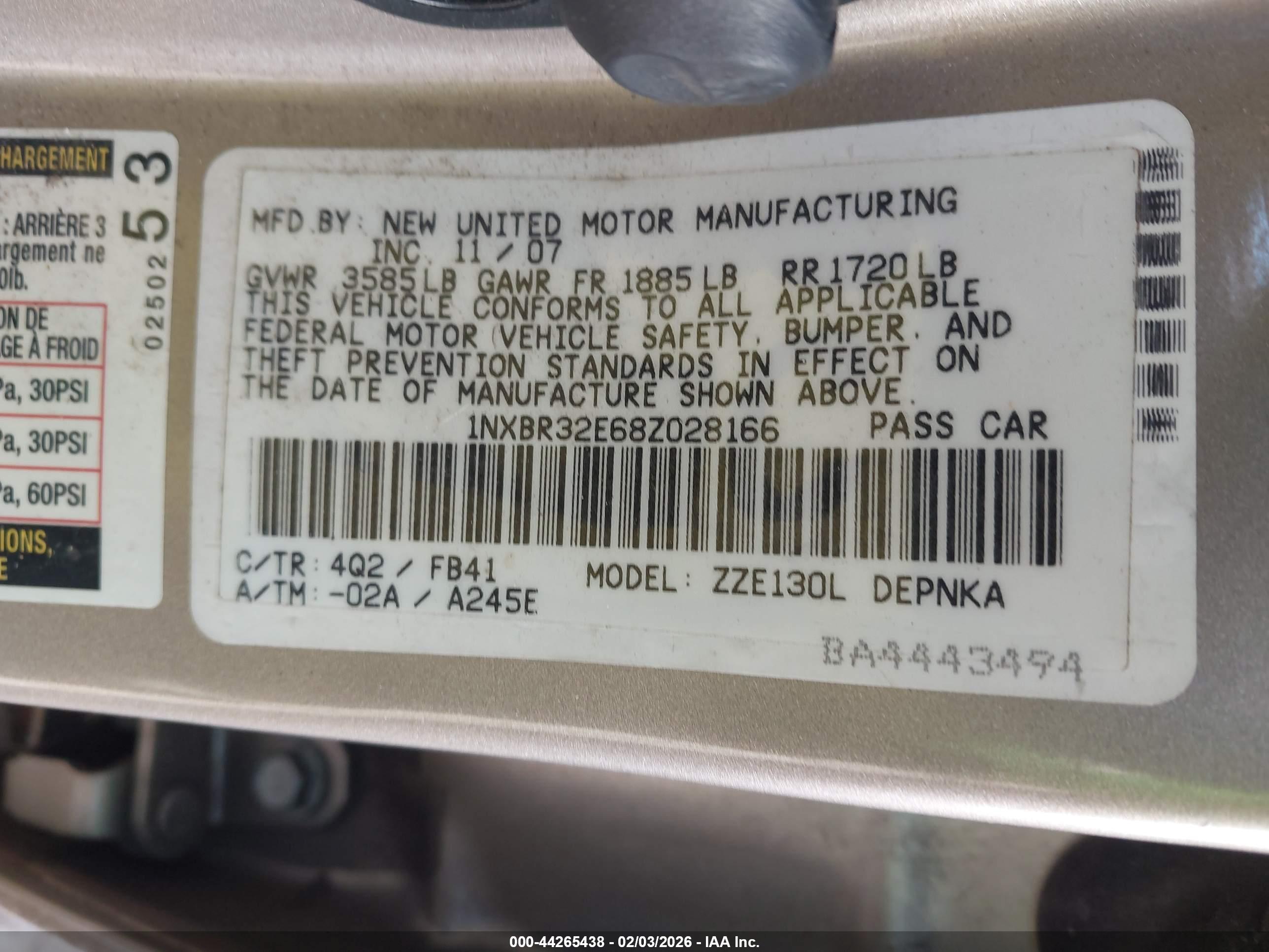 TOYOTA COROLLA image 9