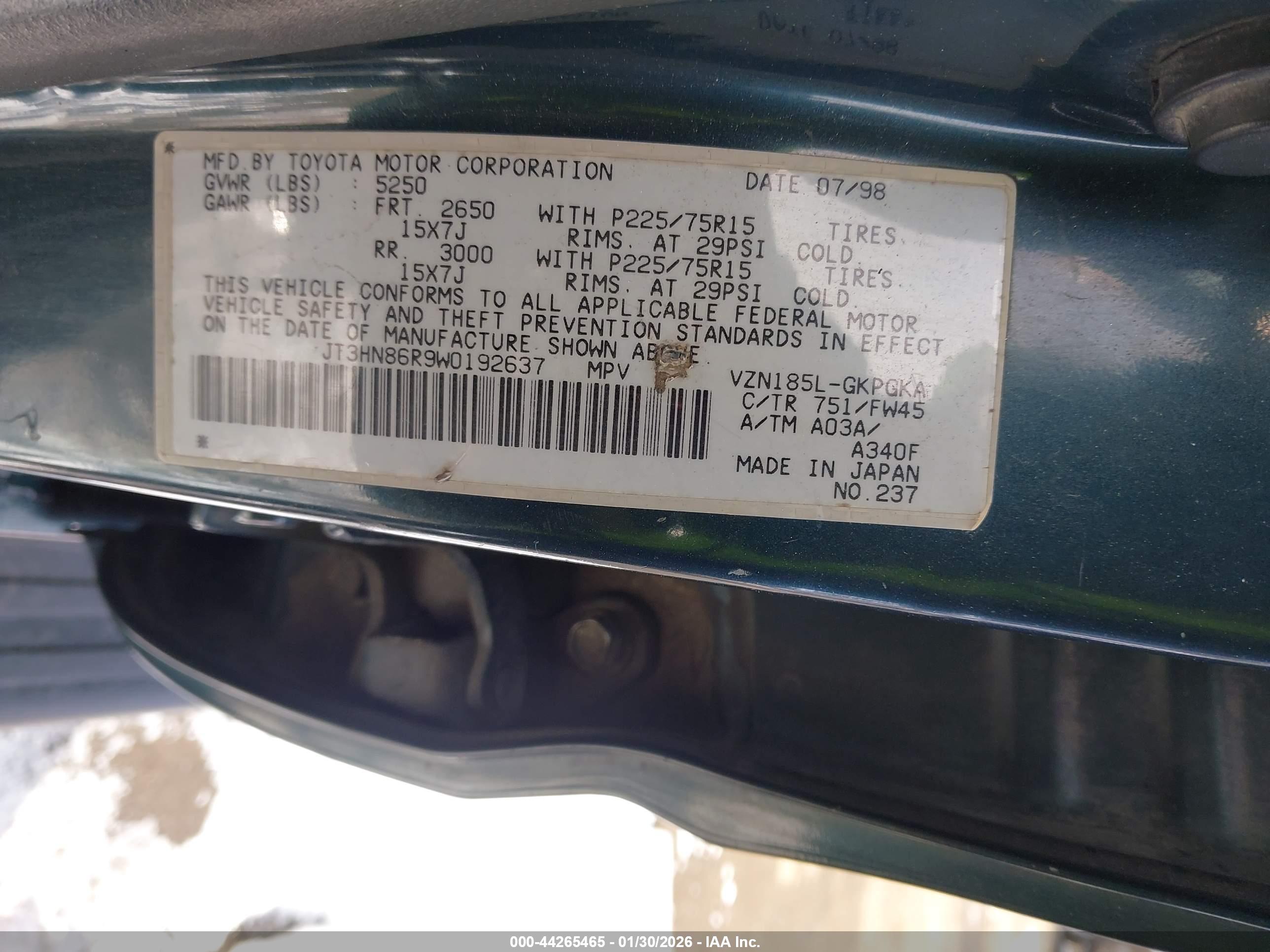 TOYOTA 4RUNNER image 9