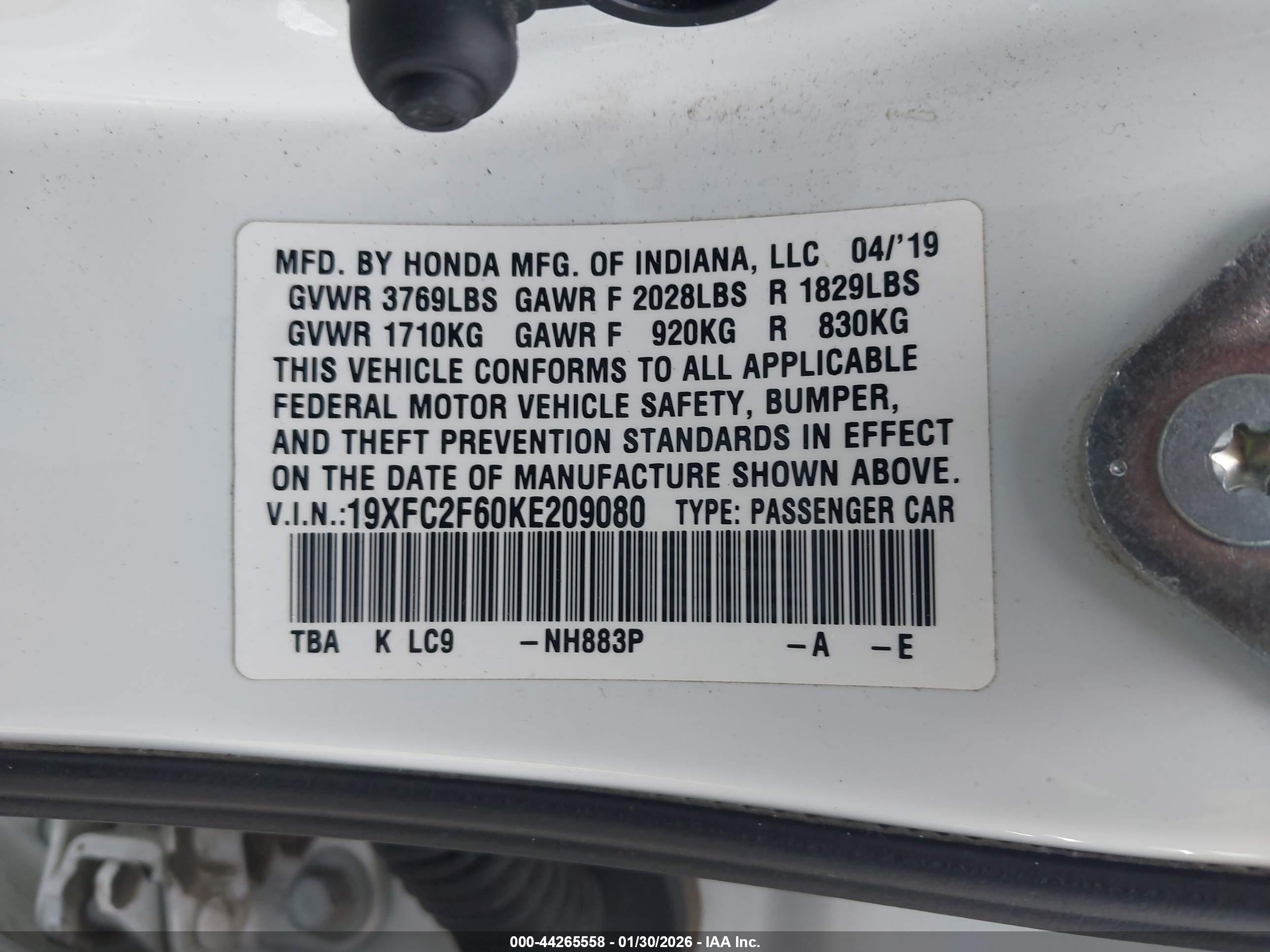 HONDA CIVIC image 9