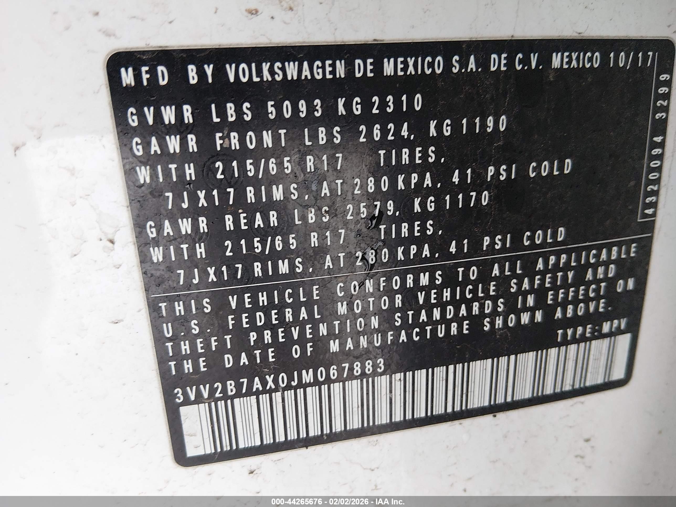 VOLKSWAGEN TIGUAN image 9