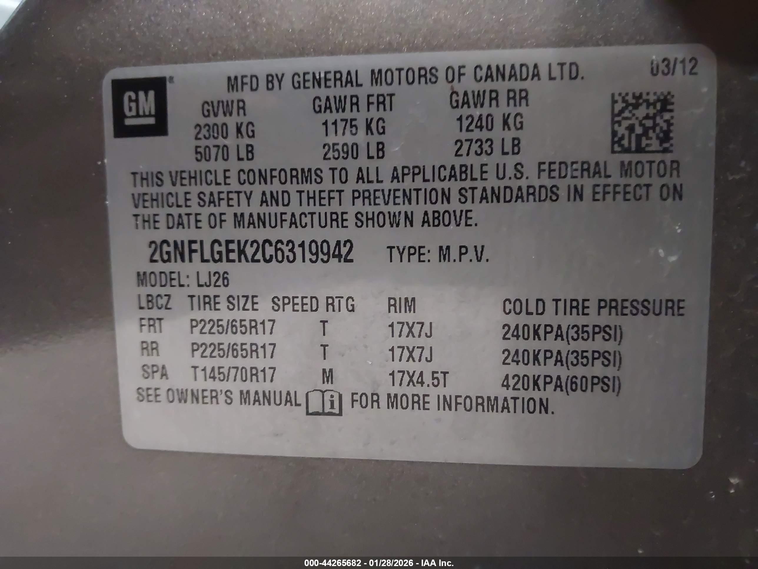 CHEVROLET EQUINOX image 9