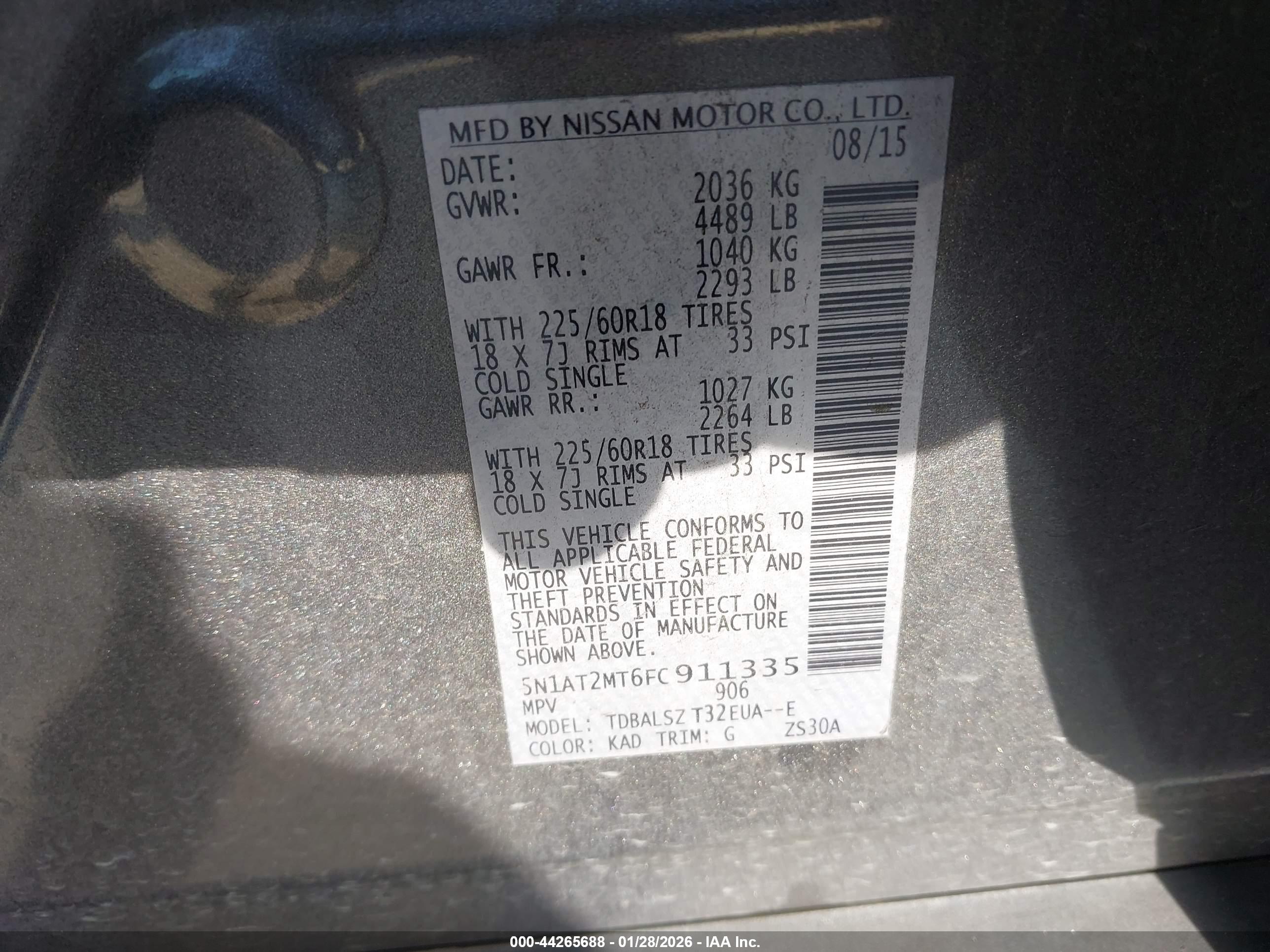 NISSAN ROGUE image 9