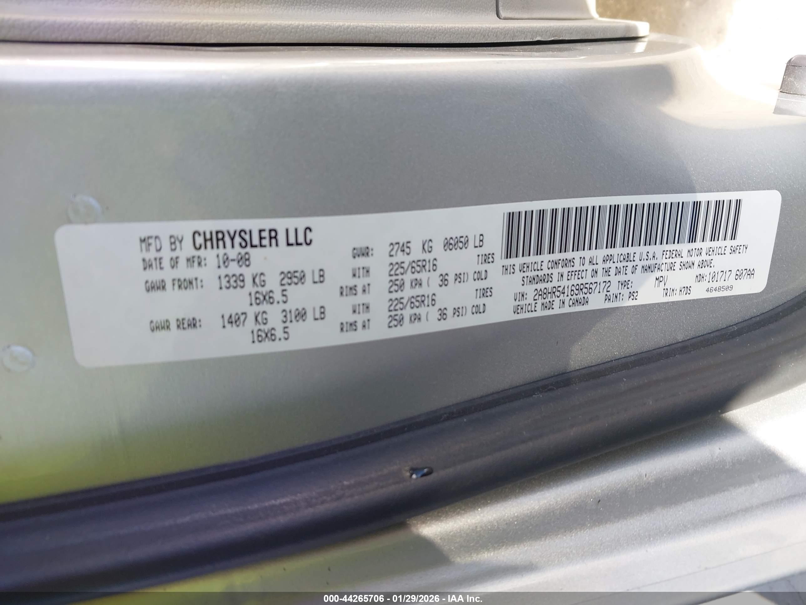 CHRYSLER TOWN image 9