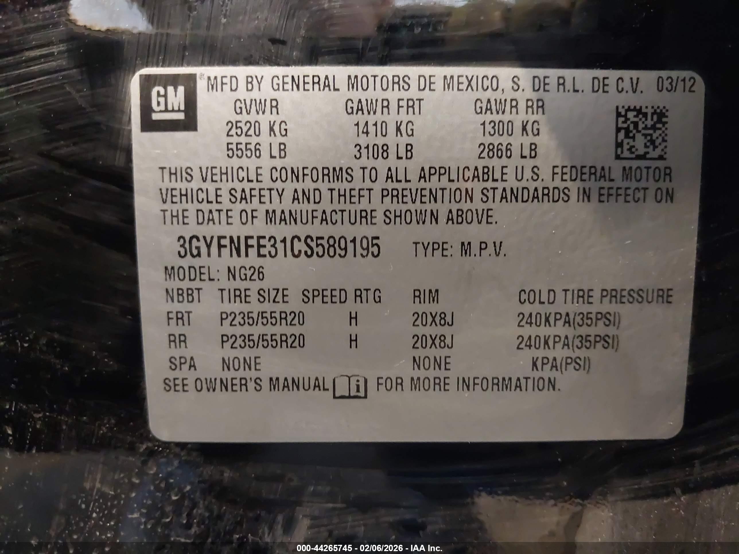 CADILLAC SRX image 9