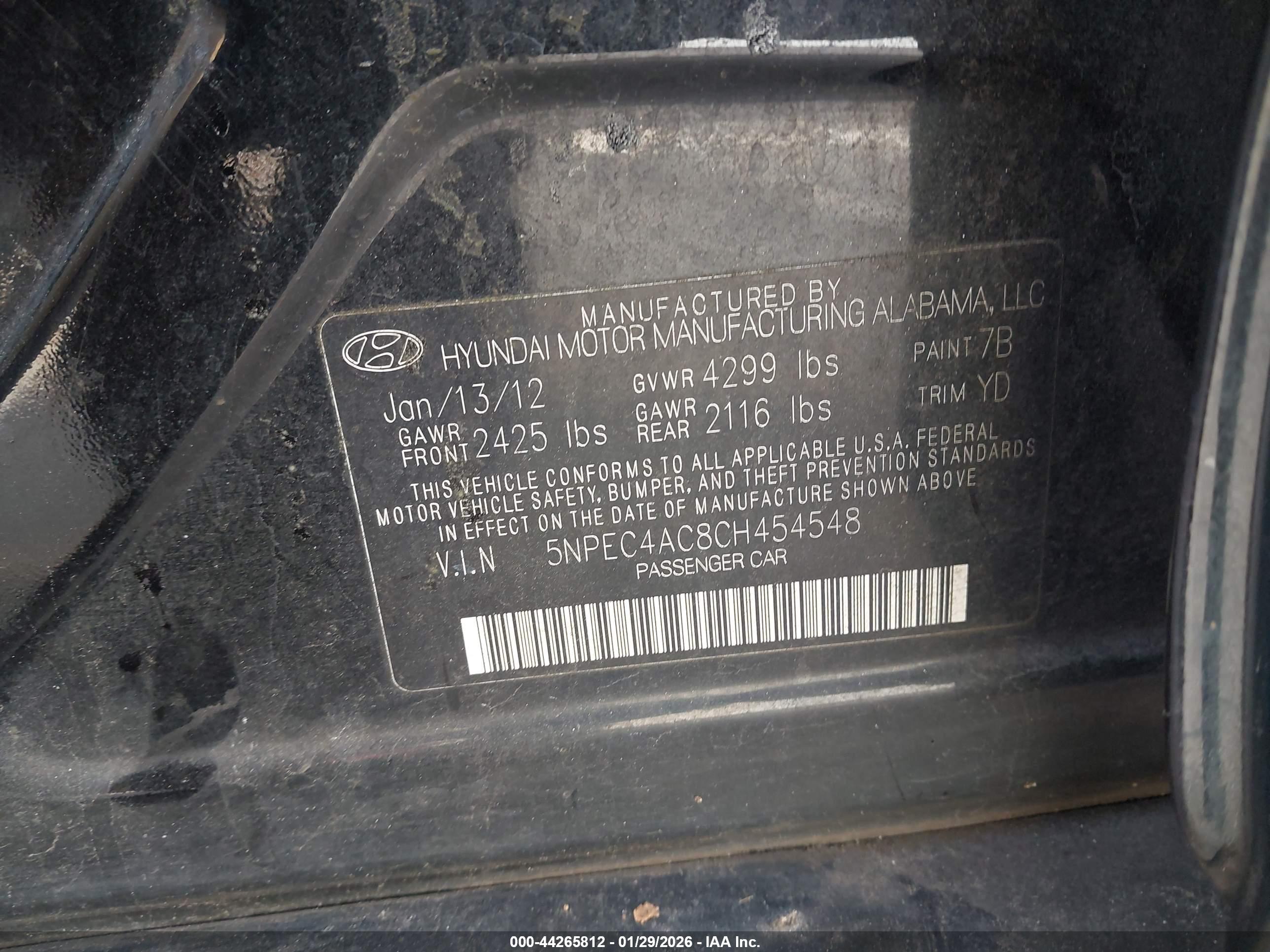 HYUNDAI SONATA image 9