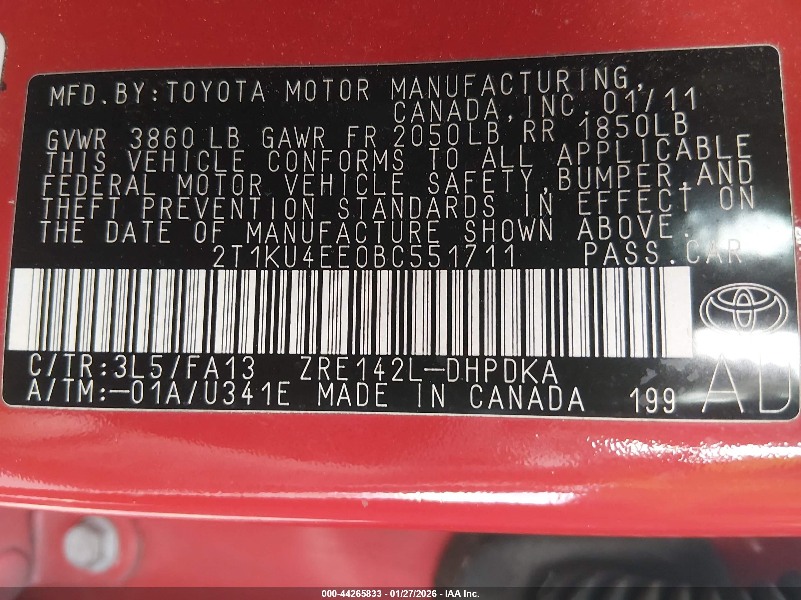 TOYOTA MATRIX image 9