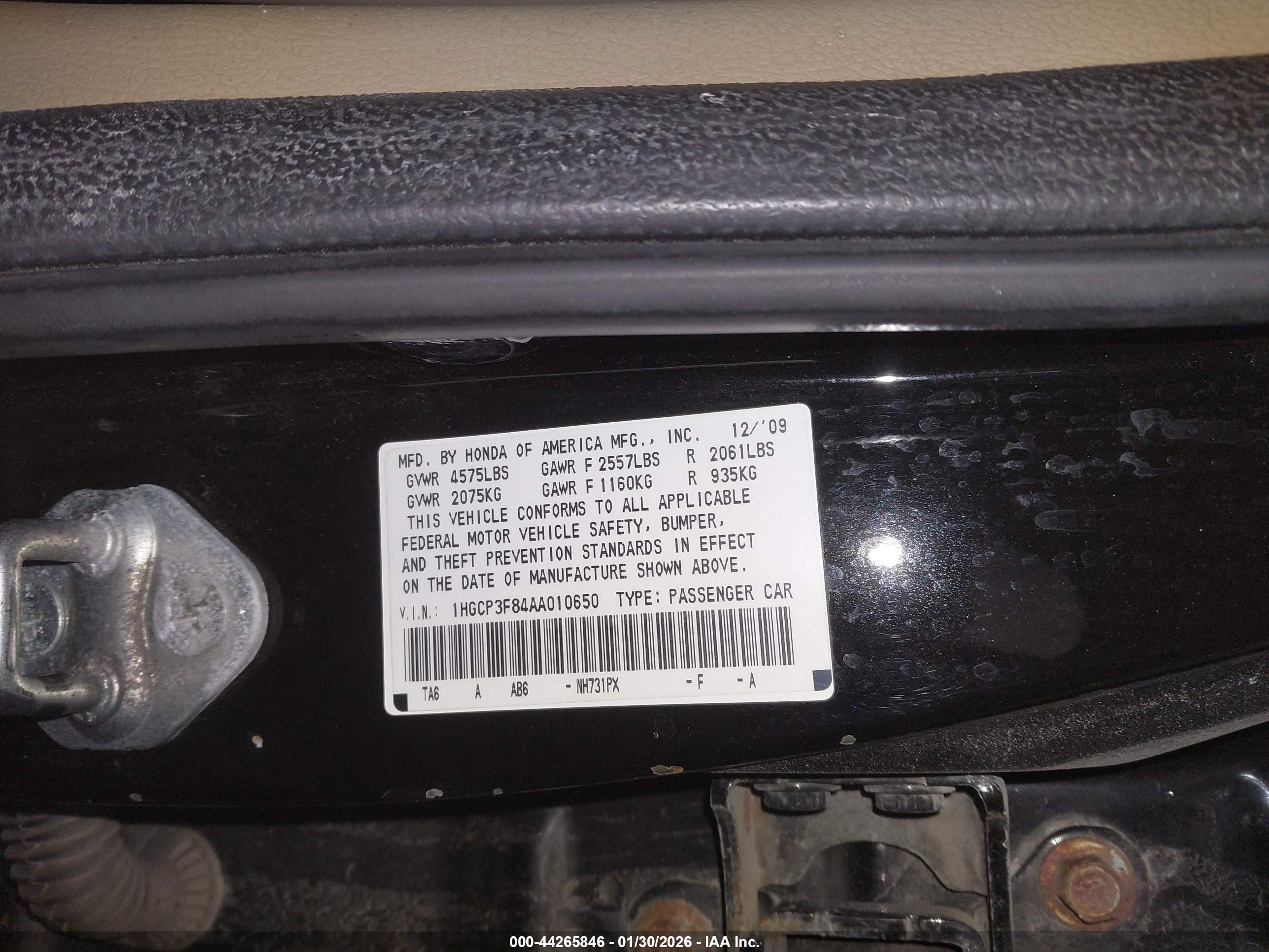 HONDA ACCORD image 9
