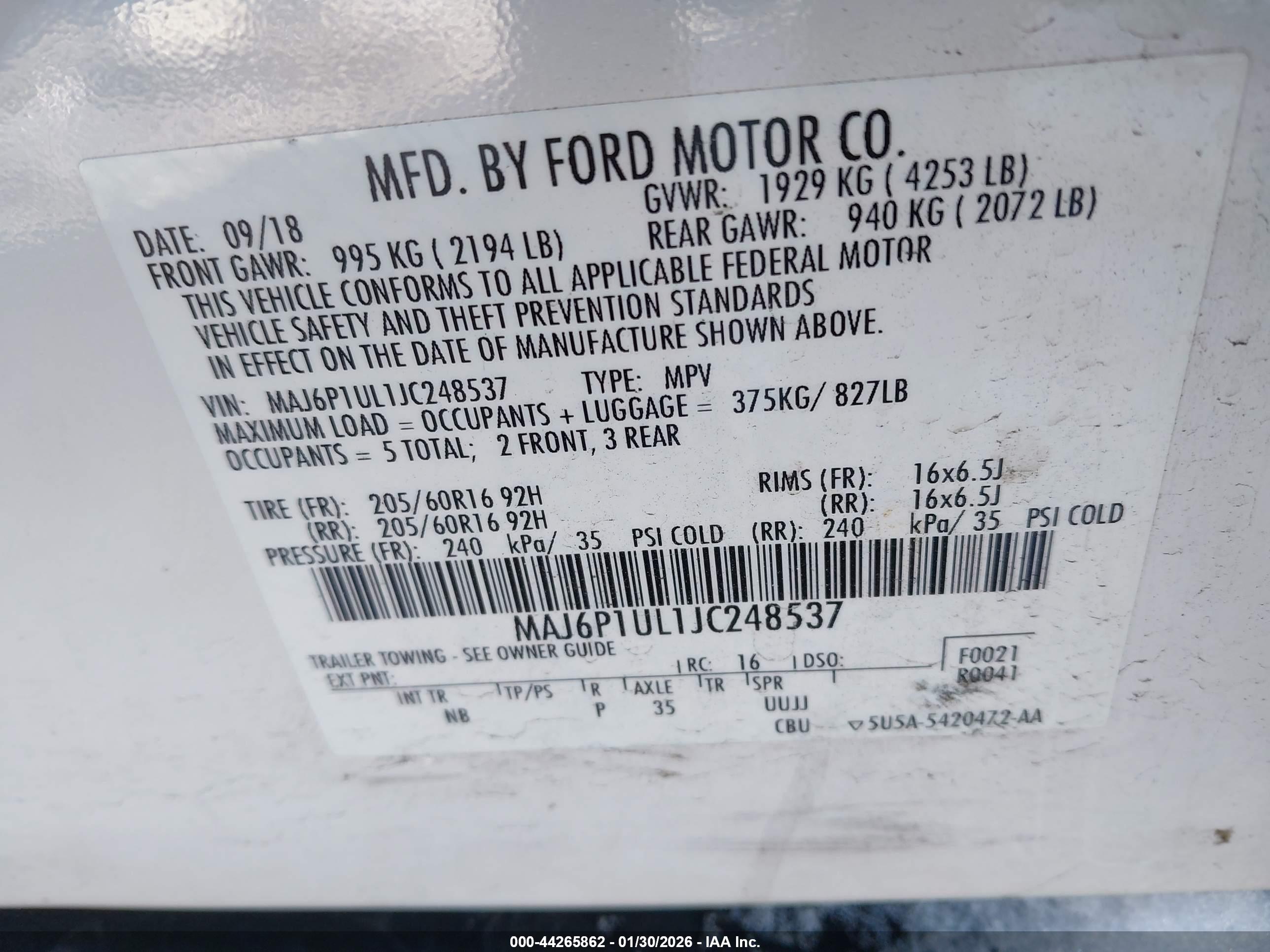 FORD ECOSPORT image 9