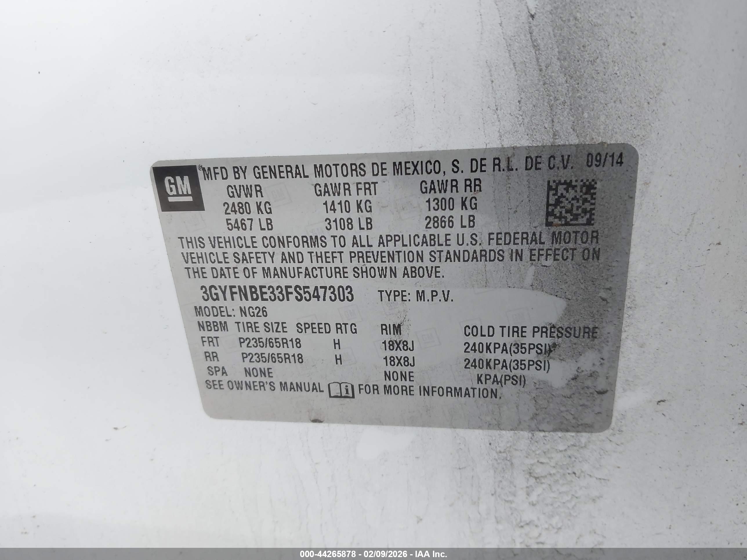 CADILLAC SRX image 9