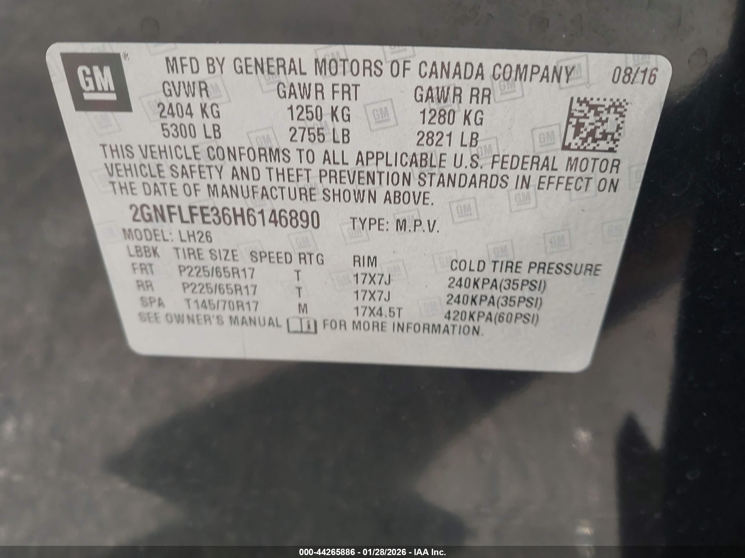 CHEVROLET EQUINOX image 9