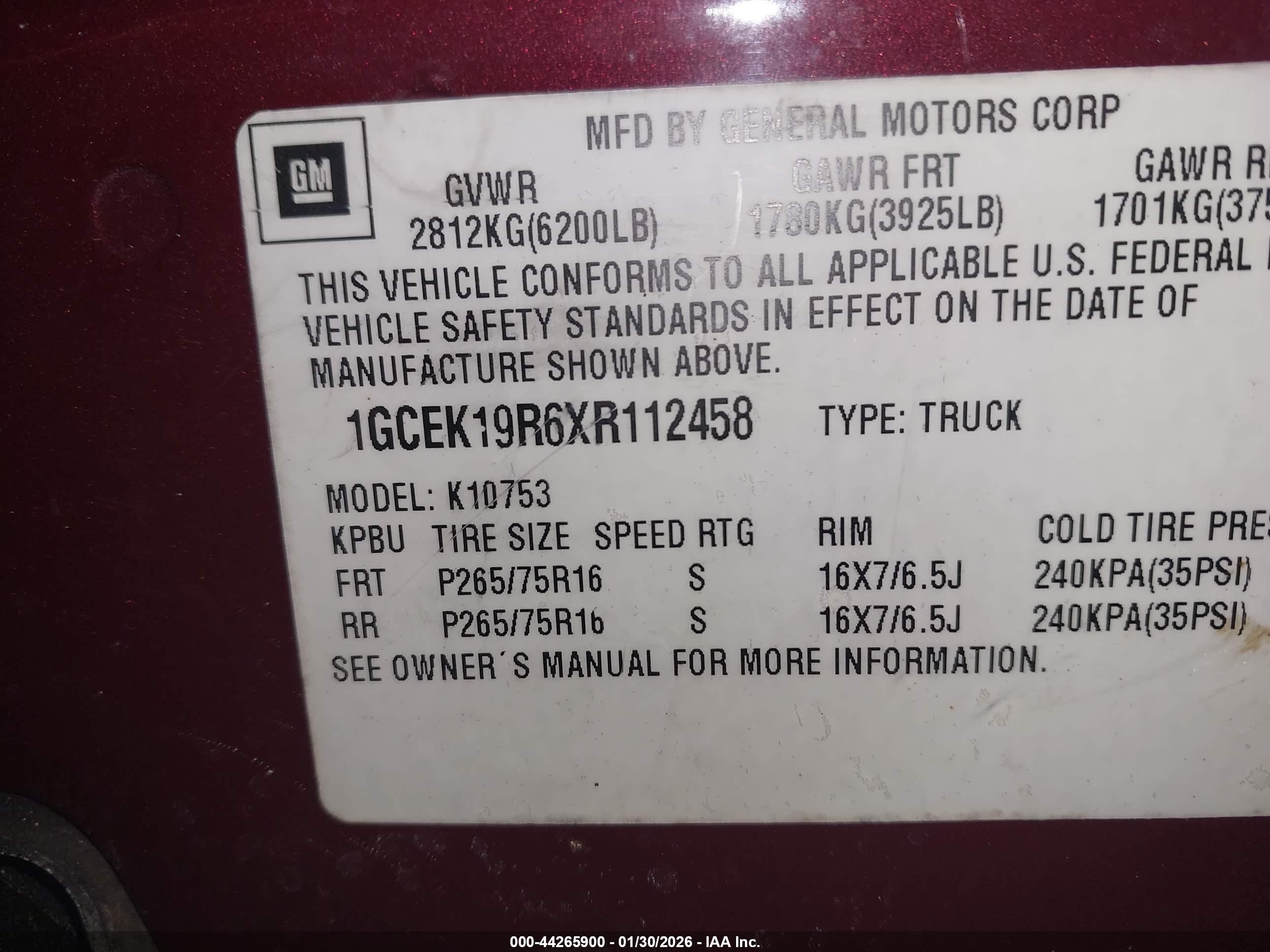 CHEVROLET K1500 image 9