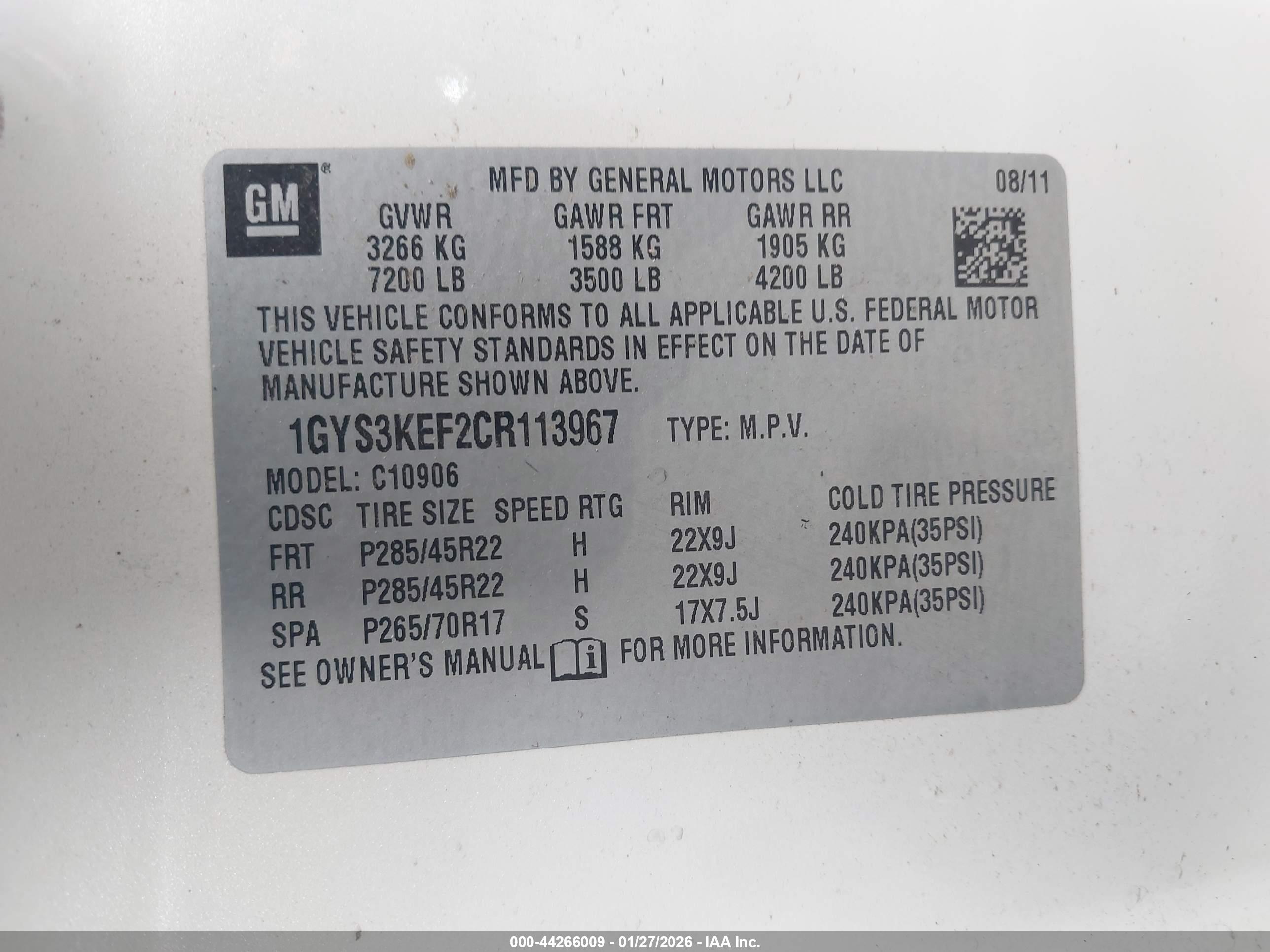 CADILLAC ESCALADE image 9