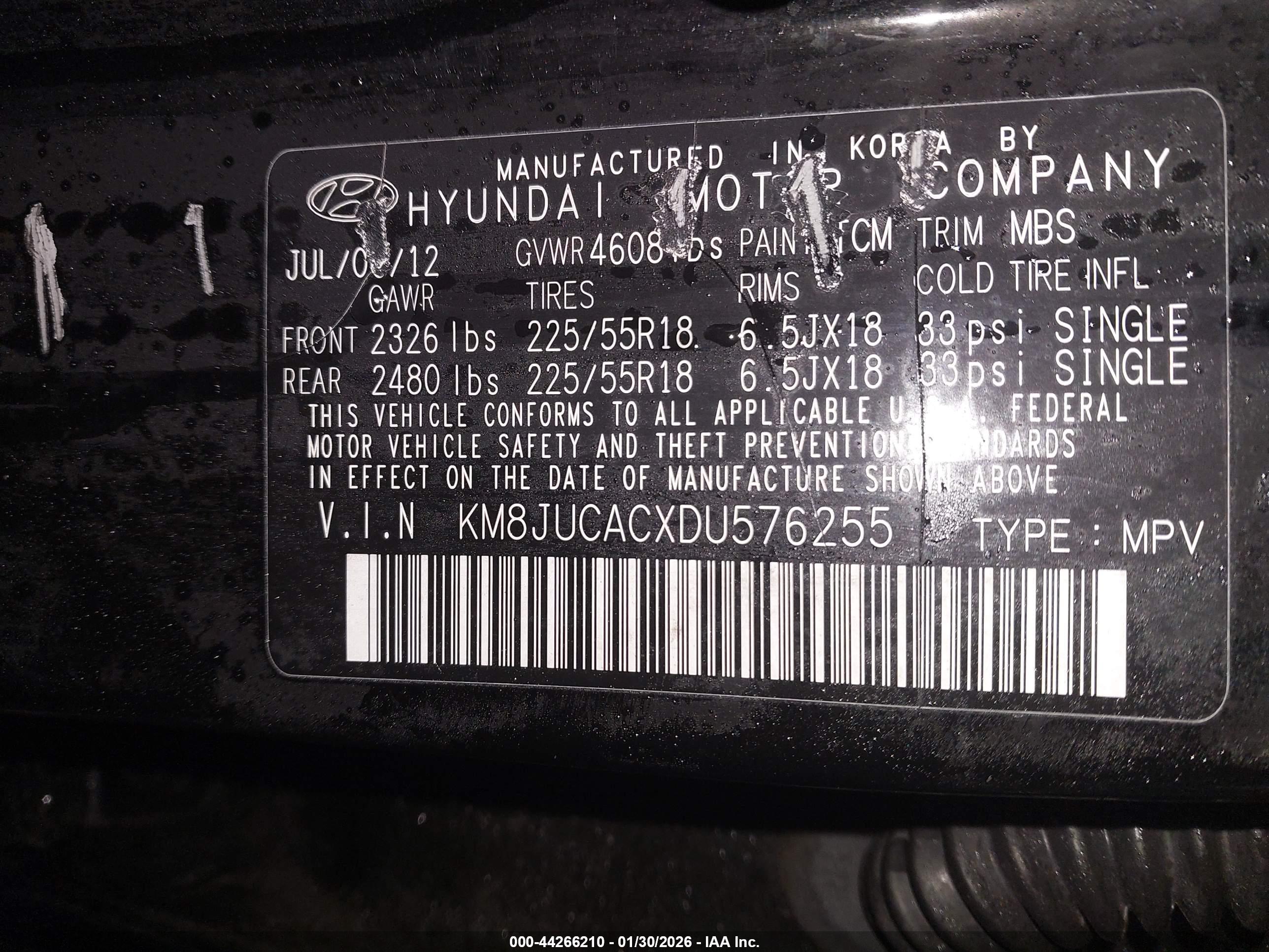 HYUNDAI TUCSON image 9