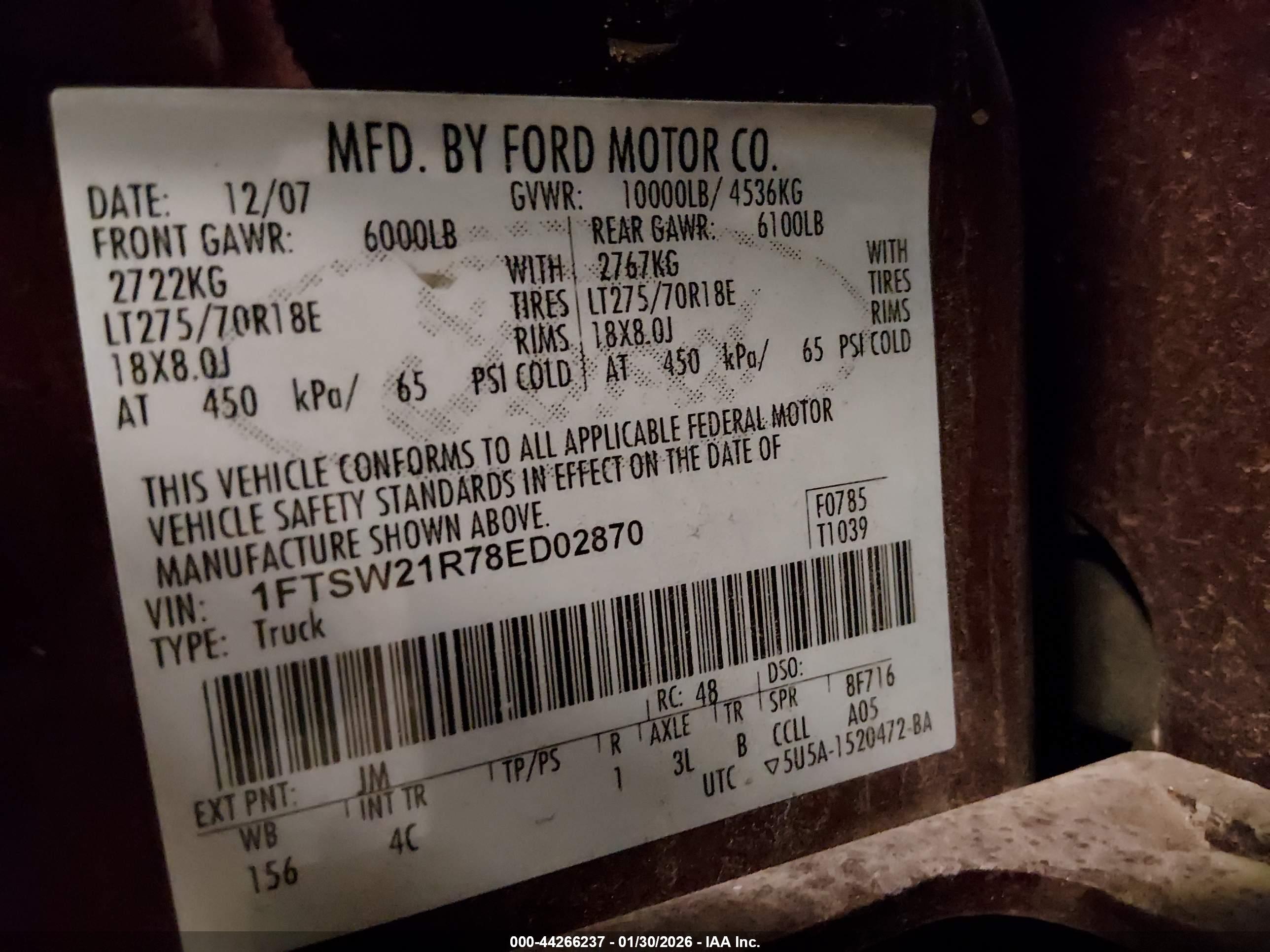 FORD F-250 image 9