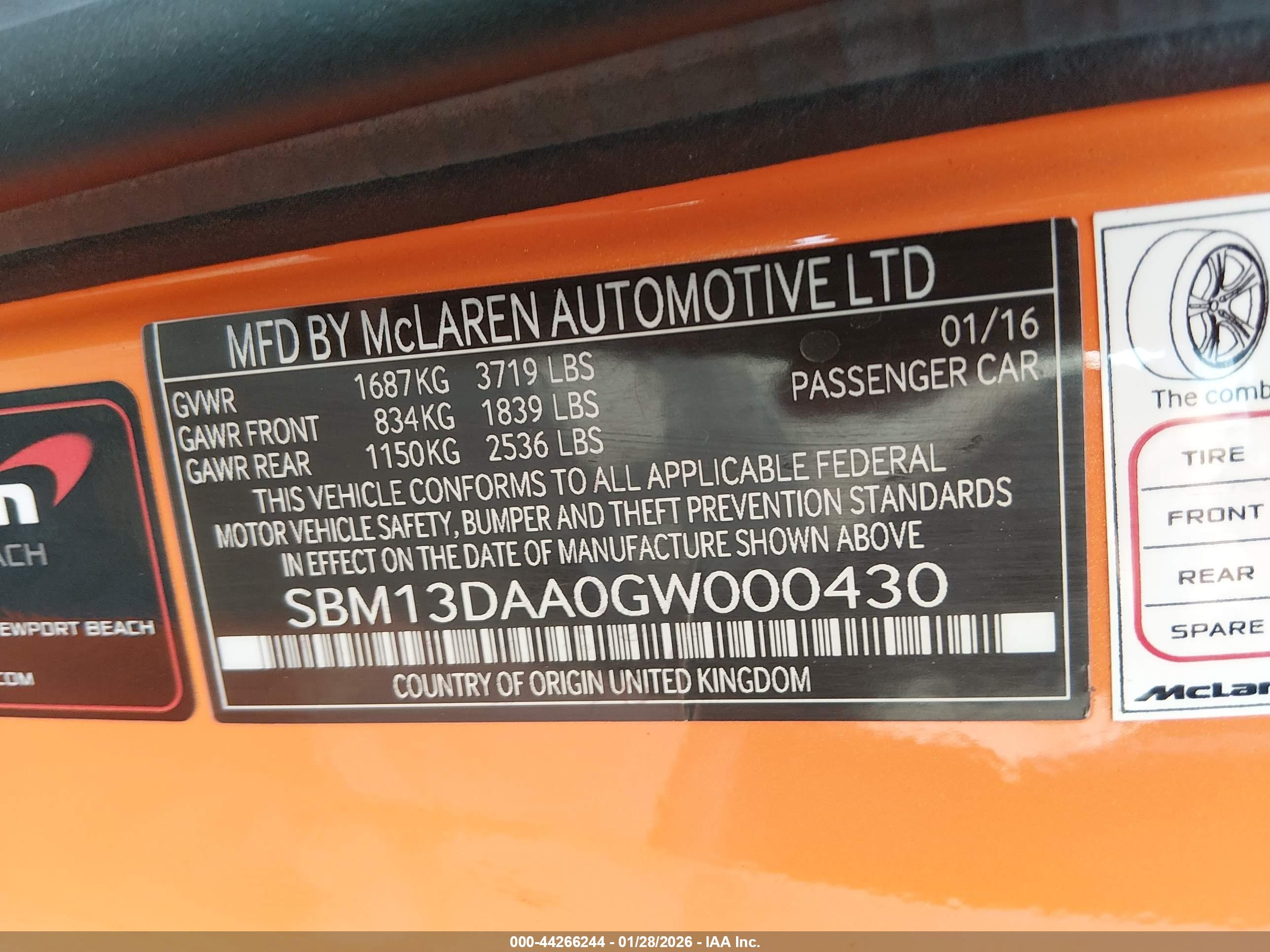 MCLAREN 570S image 9