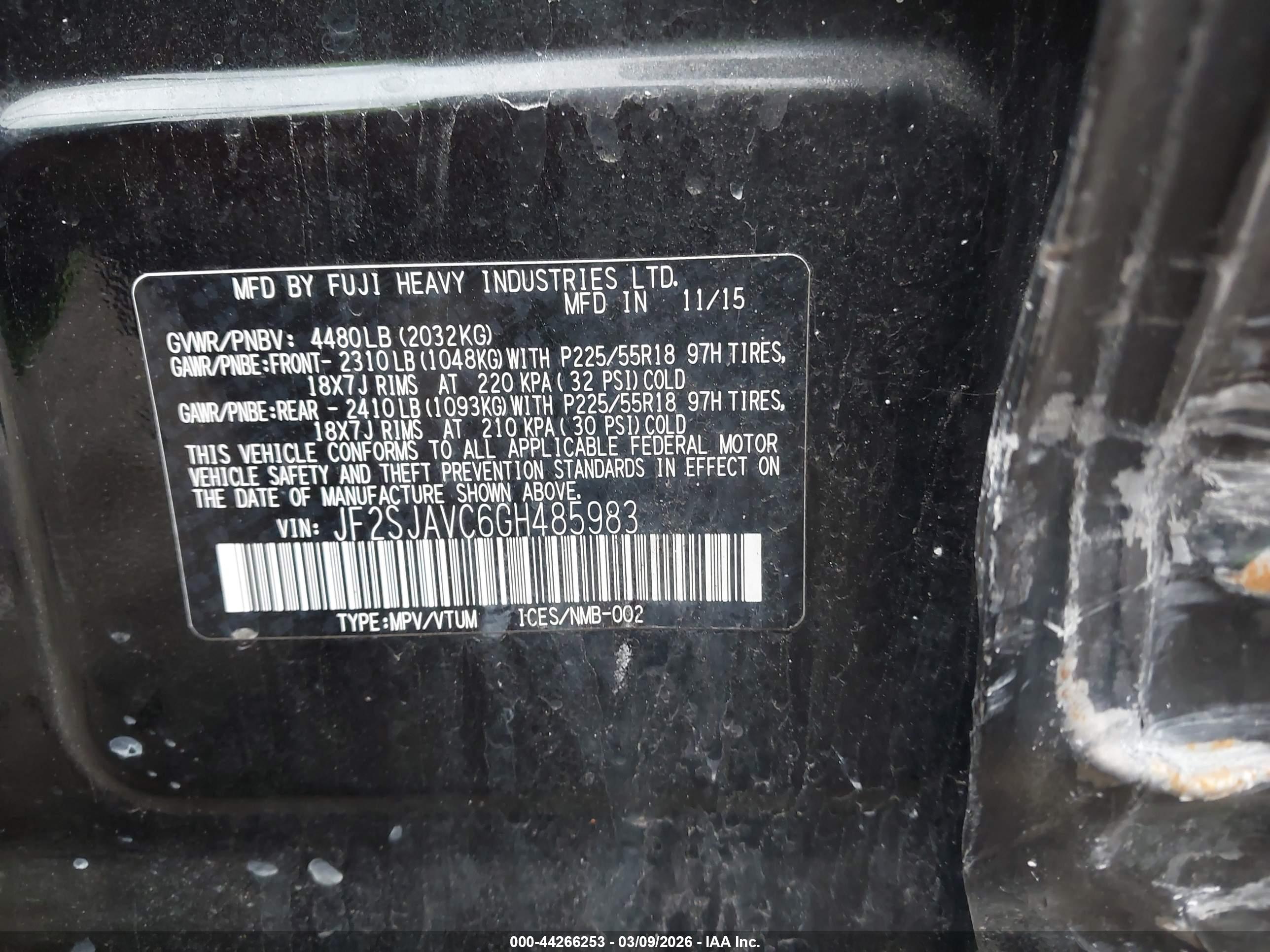 SUBARU FORESTER image 9