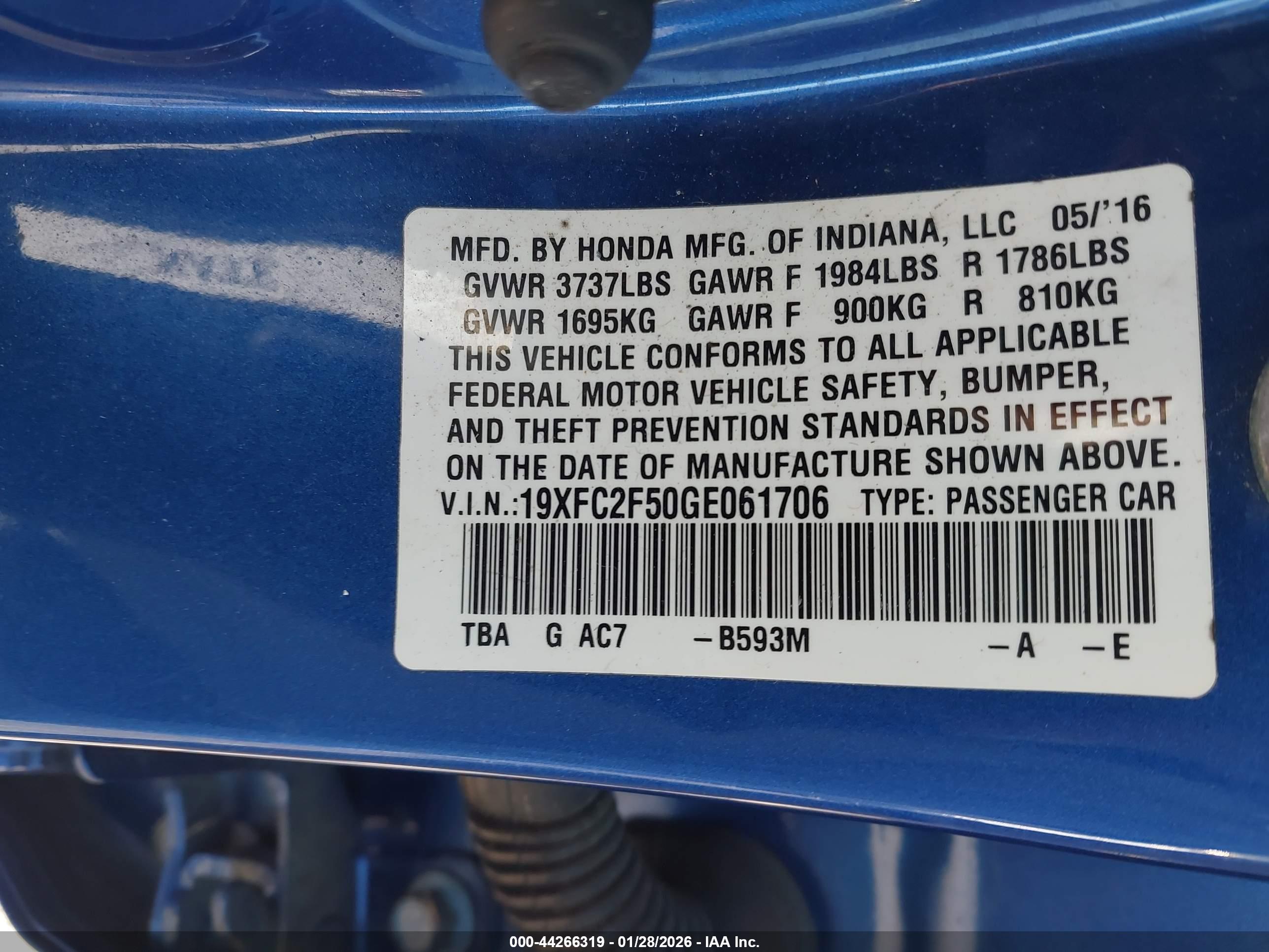 HONDA CIVIC image 9