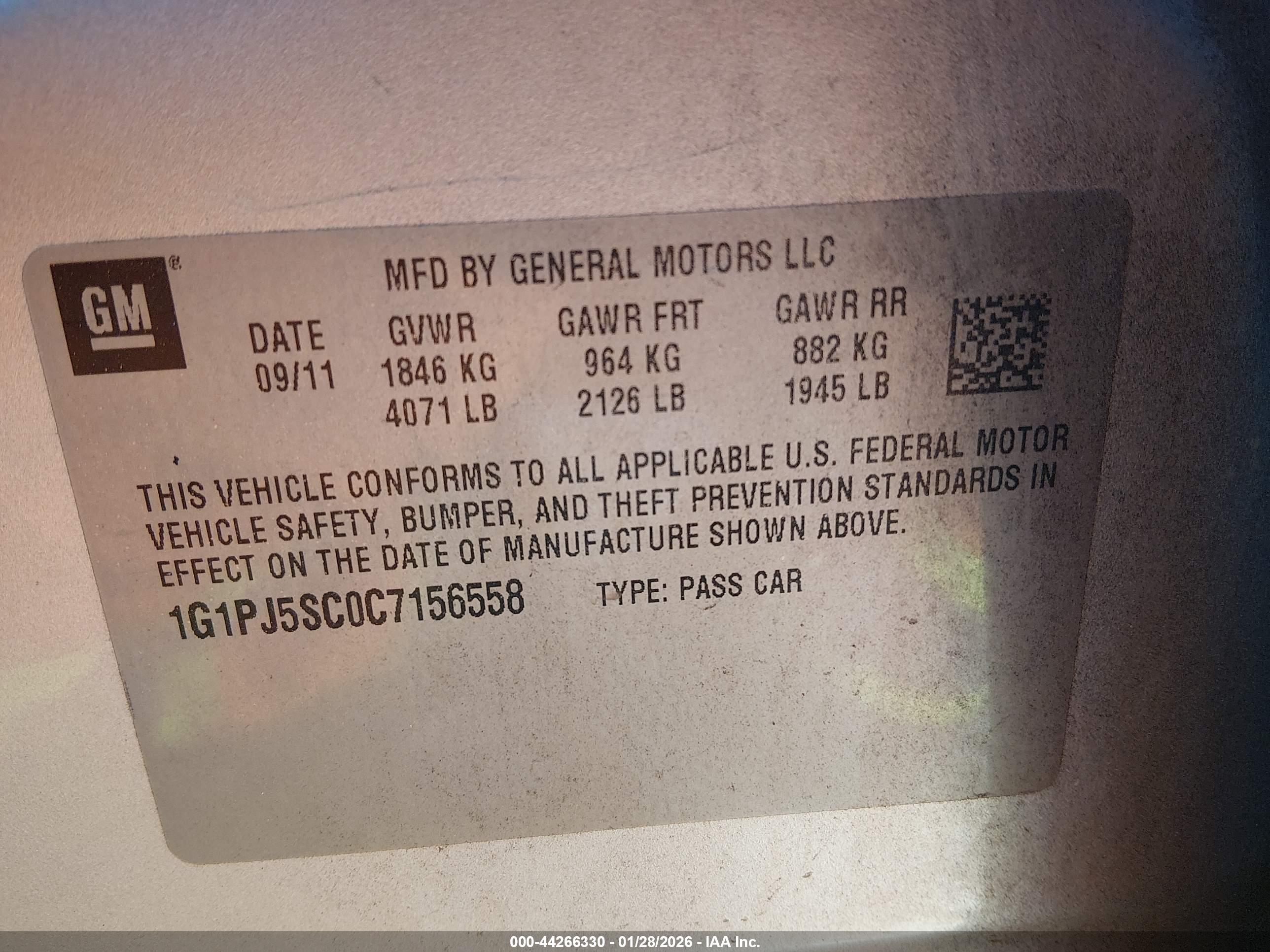 CHEVROLET CRUZE image 9