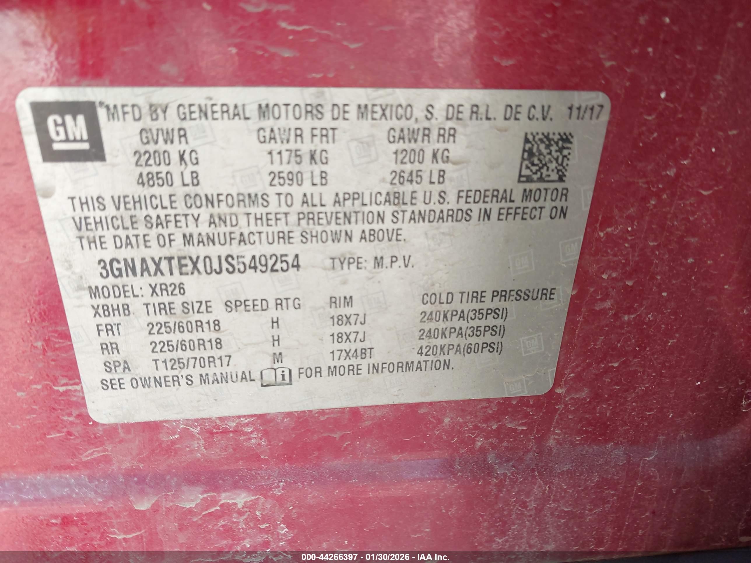 CHEVROLET EQUINOX image 9