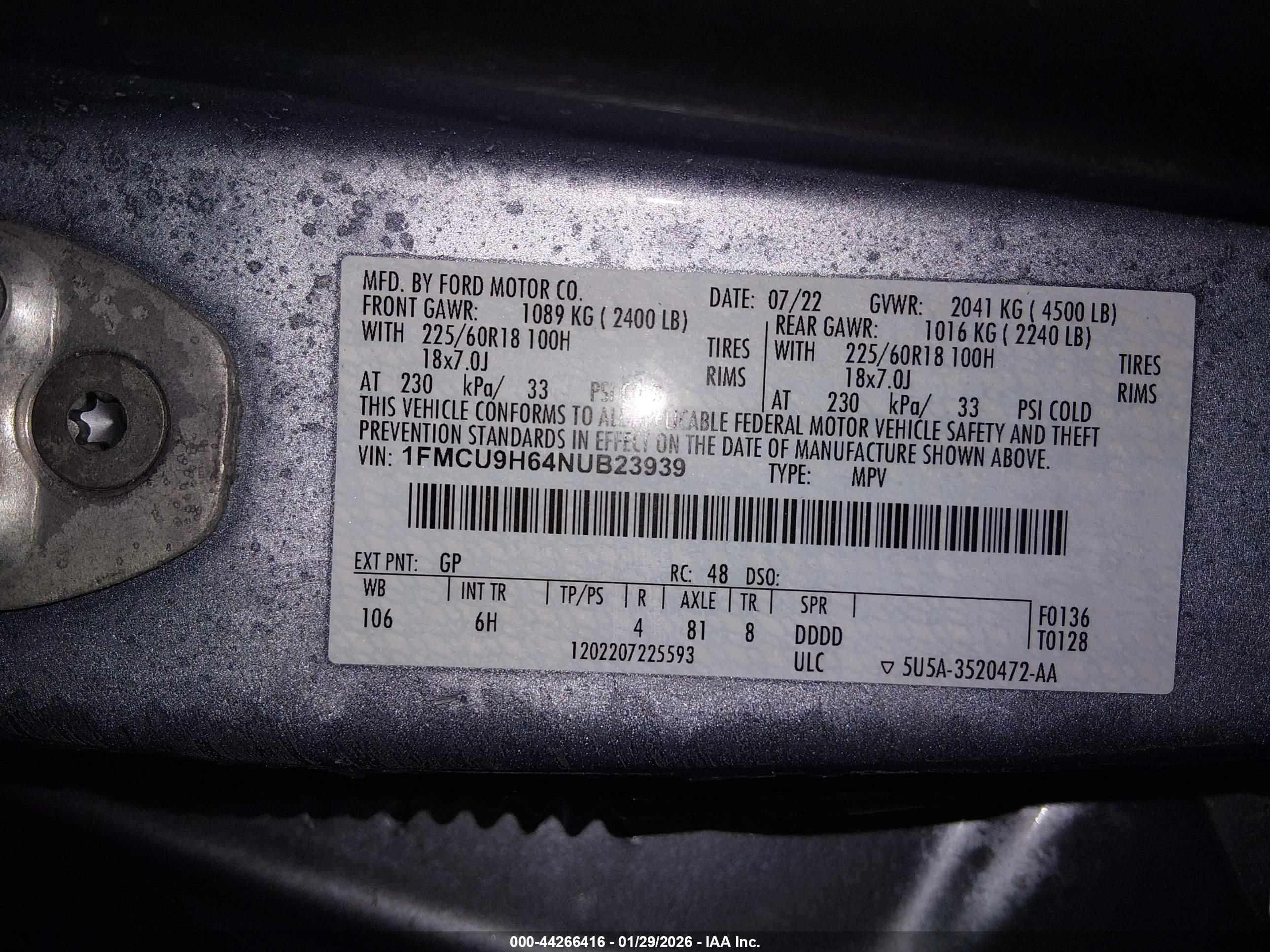 FORD ESCAPE image 9