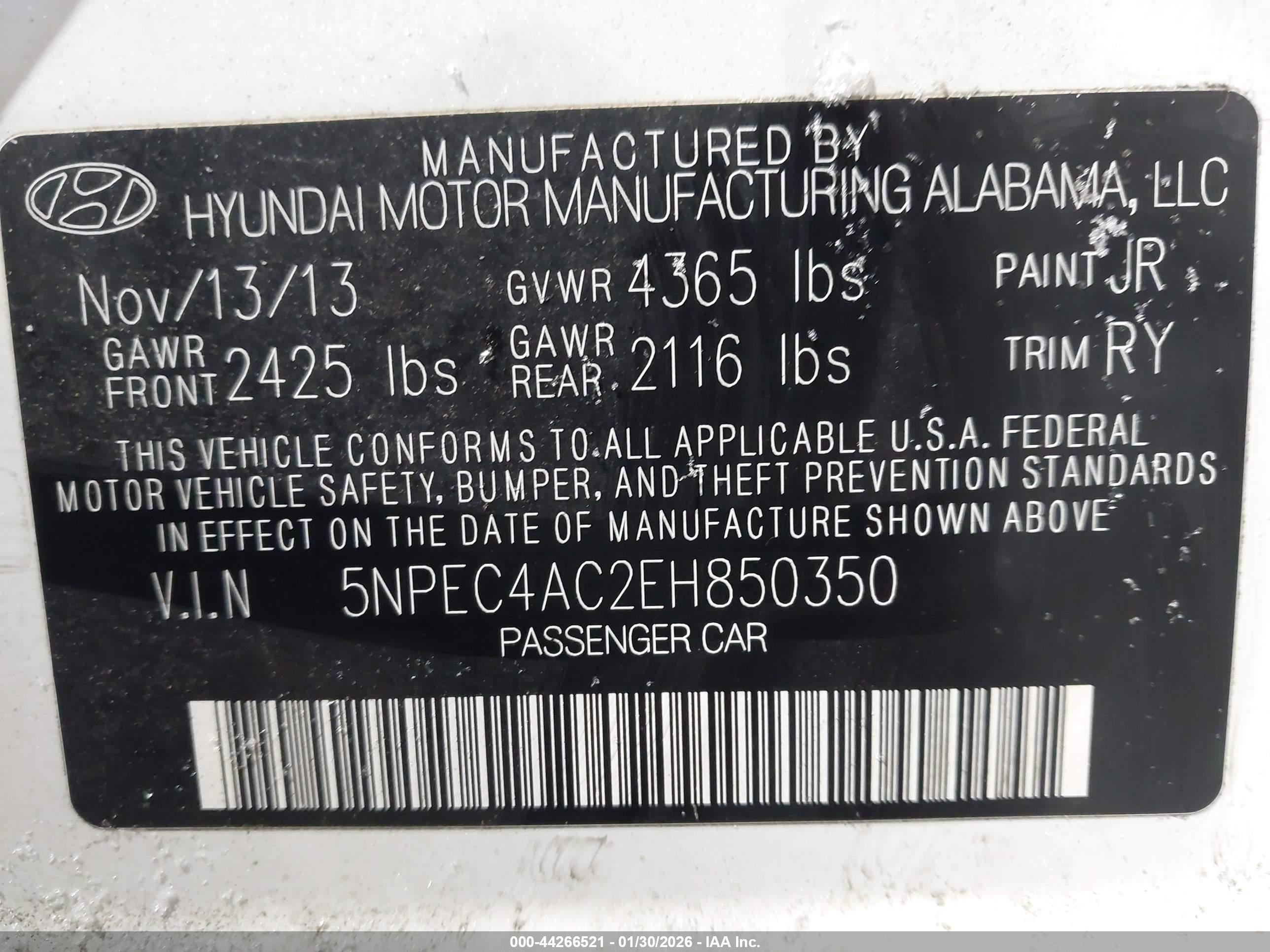 HYUNDAI SONATA image 9