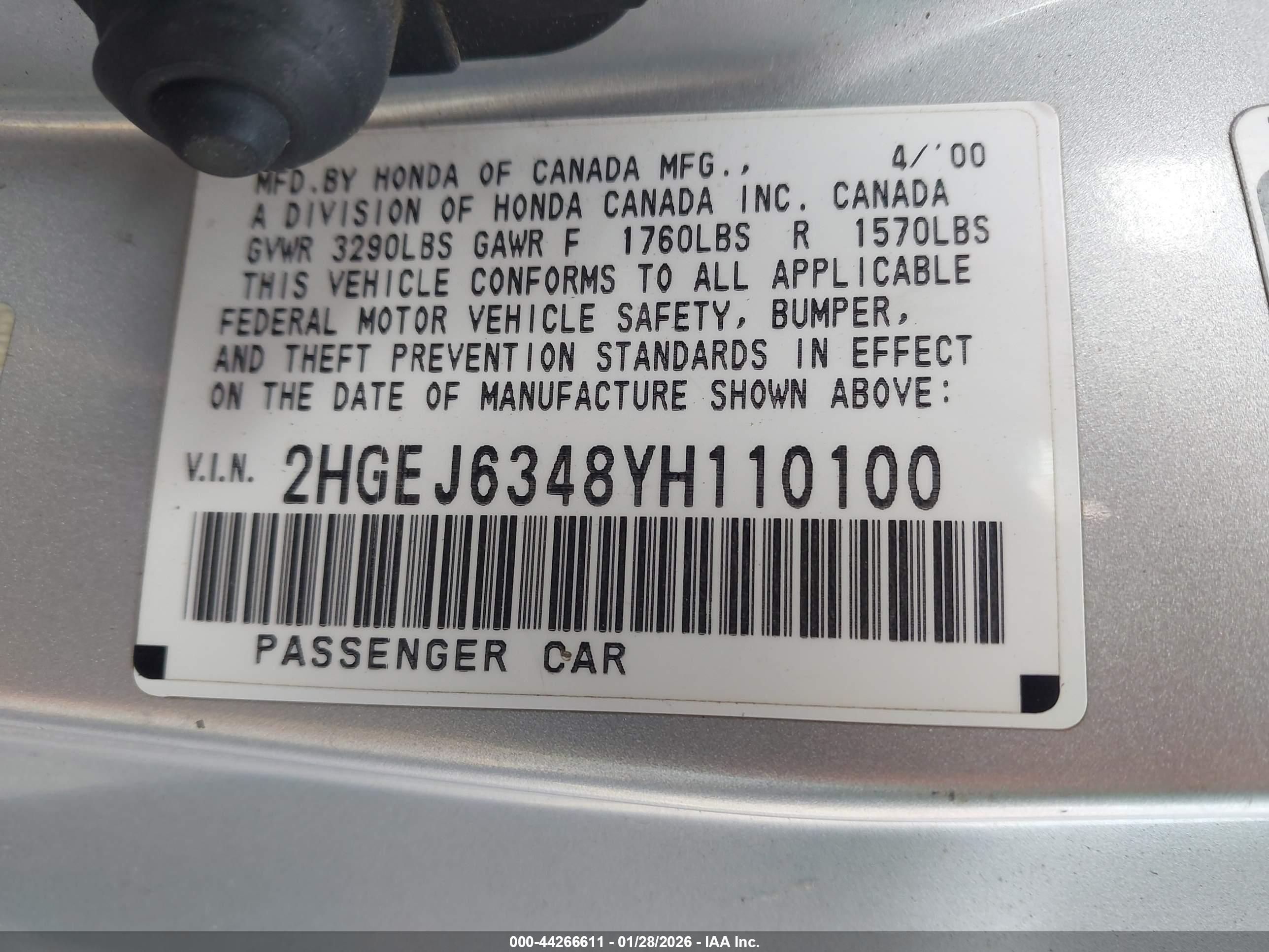 HONDA CIVIC image 9