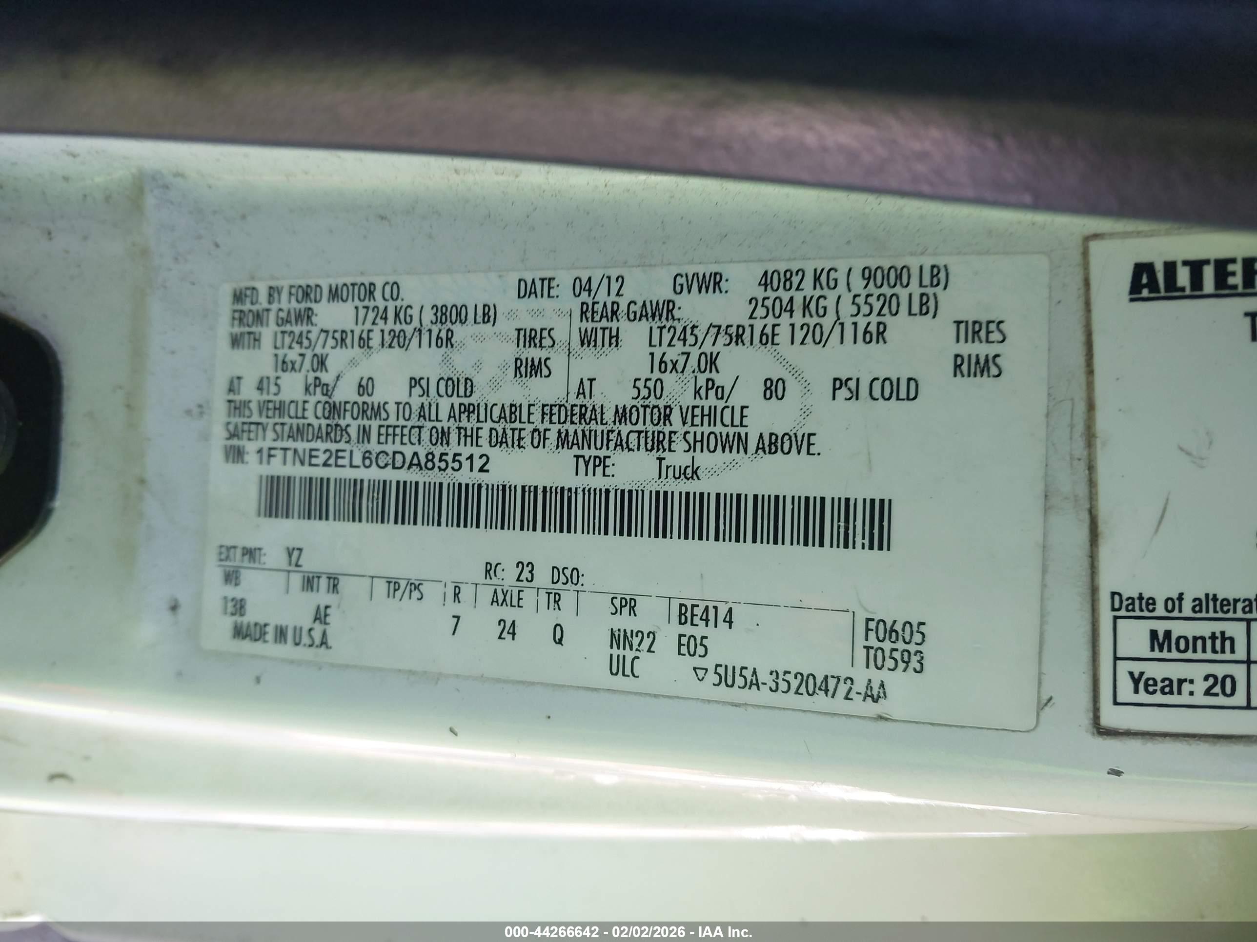 FORD E-250 image 9