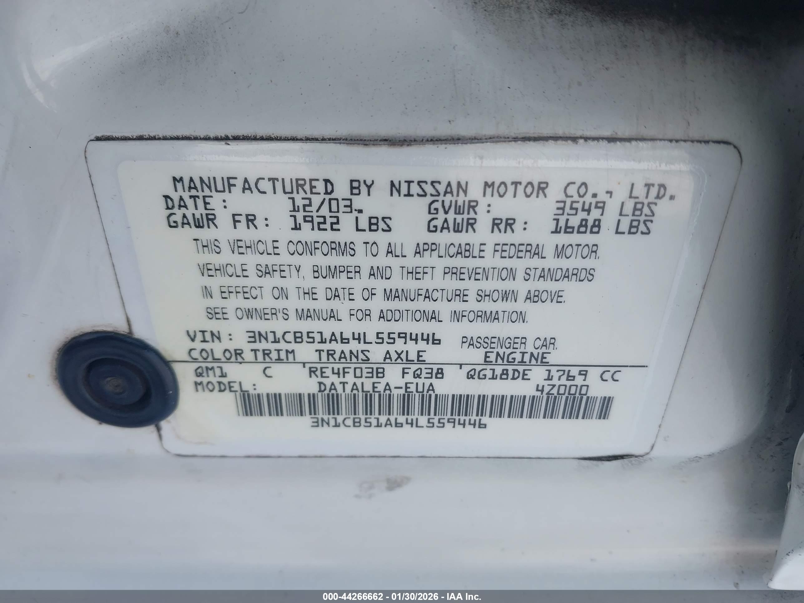 NISSAN SENTRA image 9