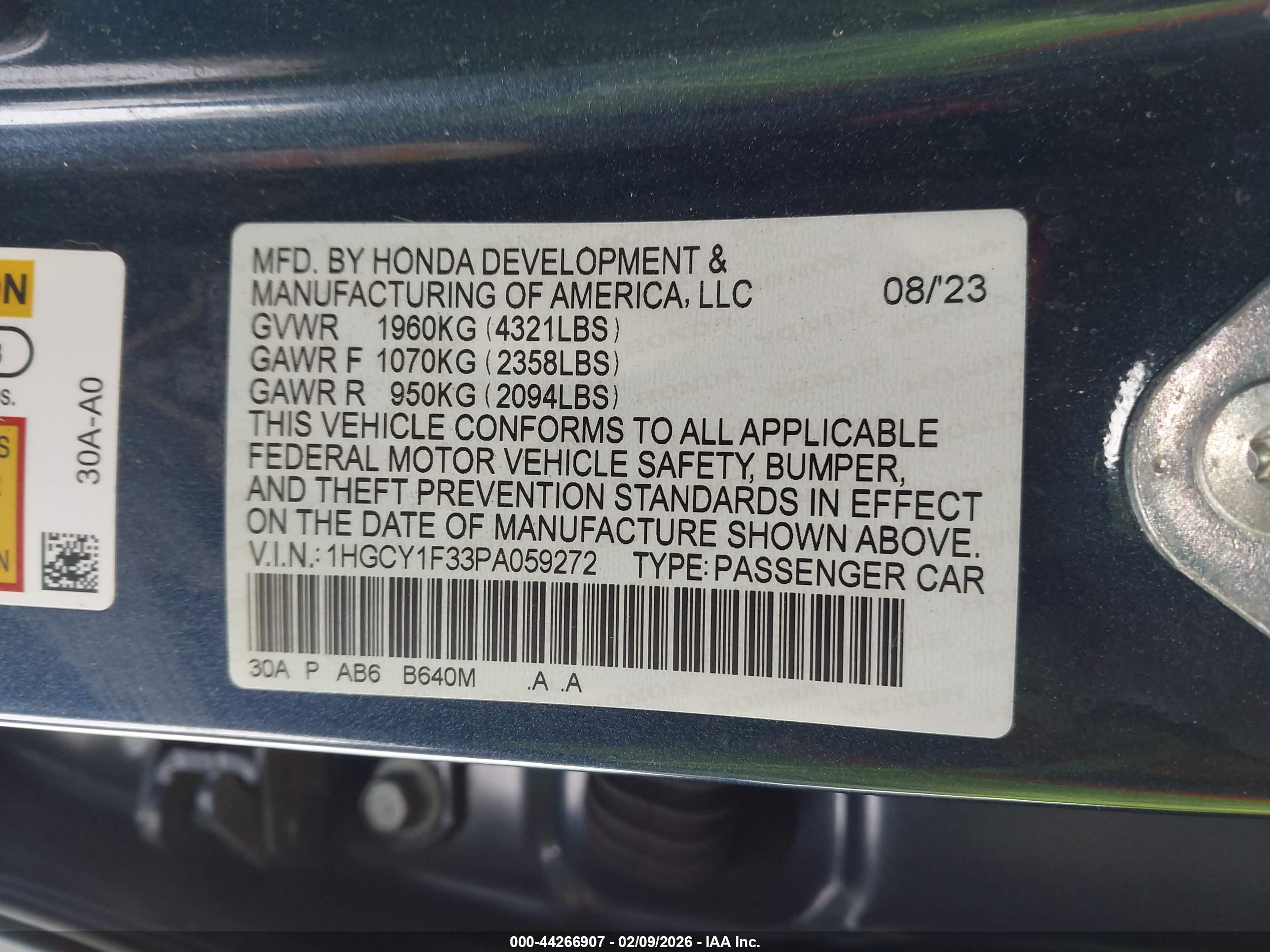 HONDA ACCORD image 9
