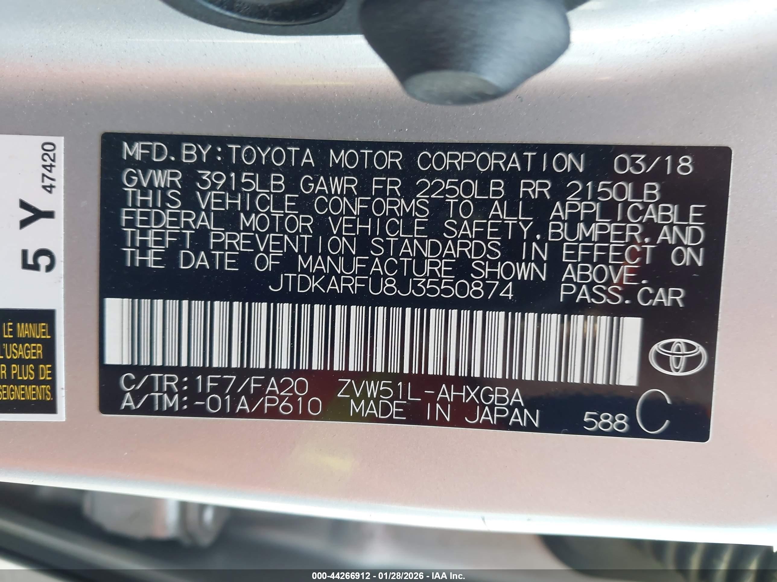 TOYOTA PRIUS image 9
