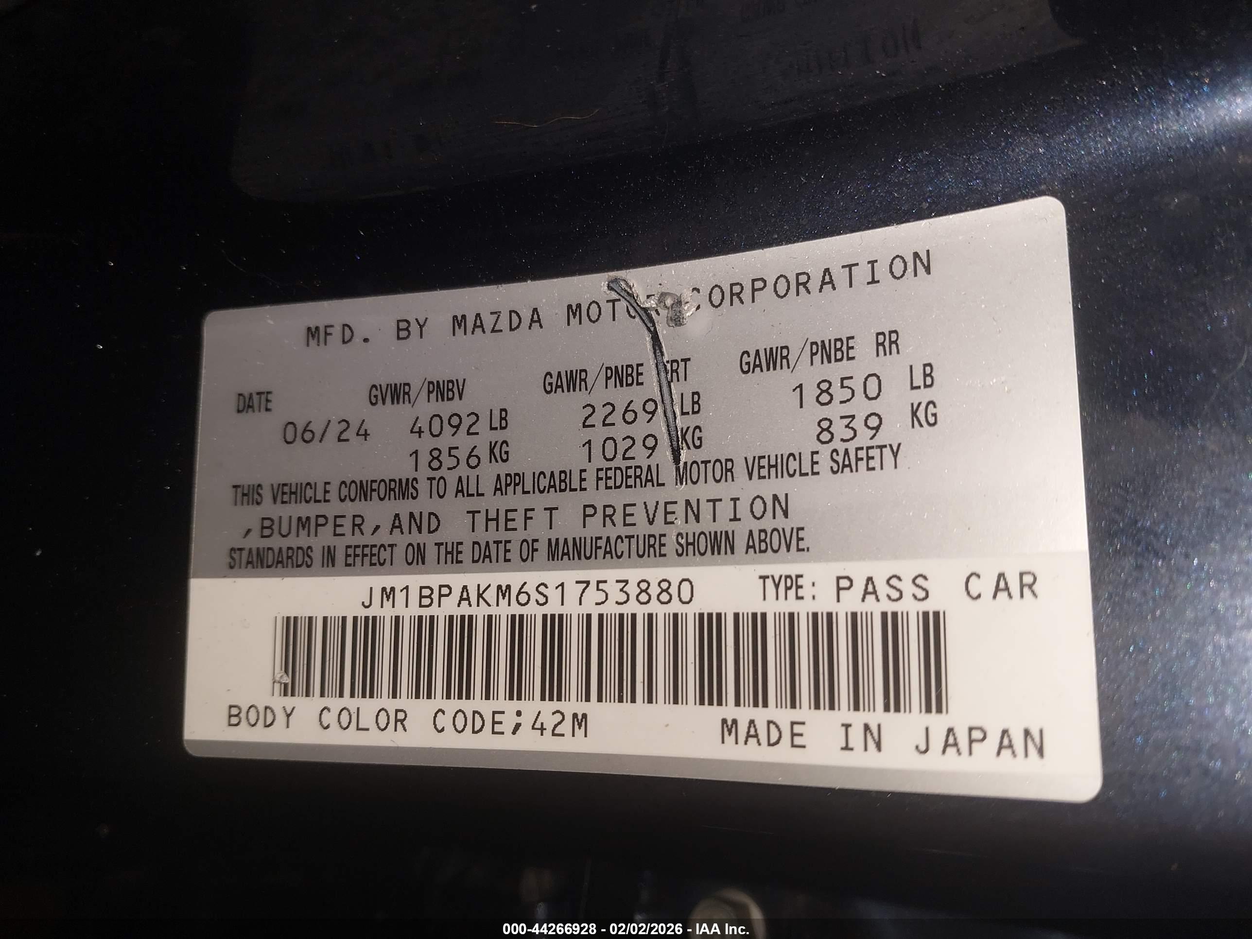 MAZDA MAZDA3 image 9