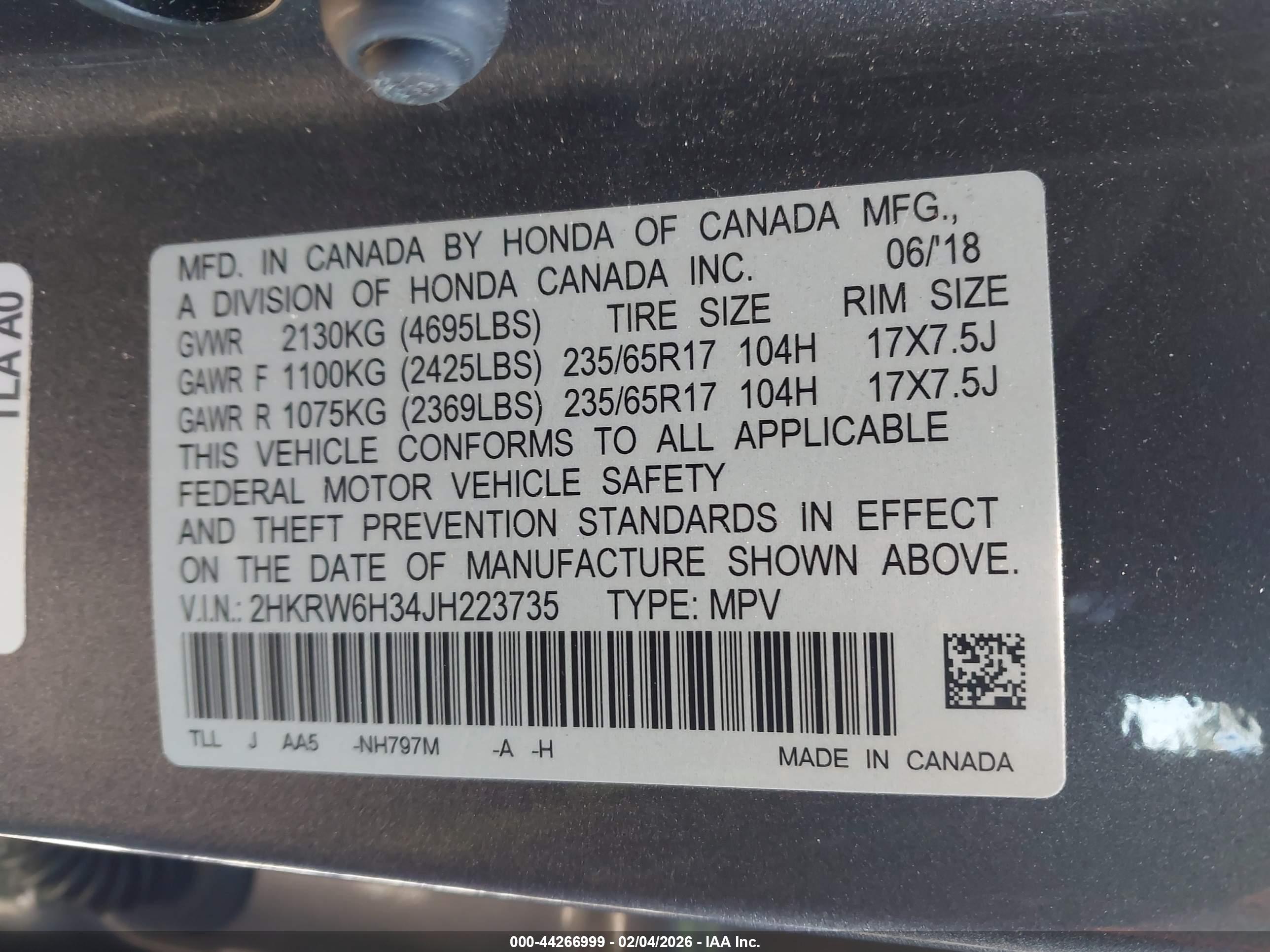 HONDA CR-V image 9