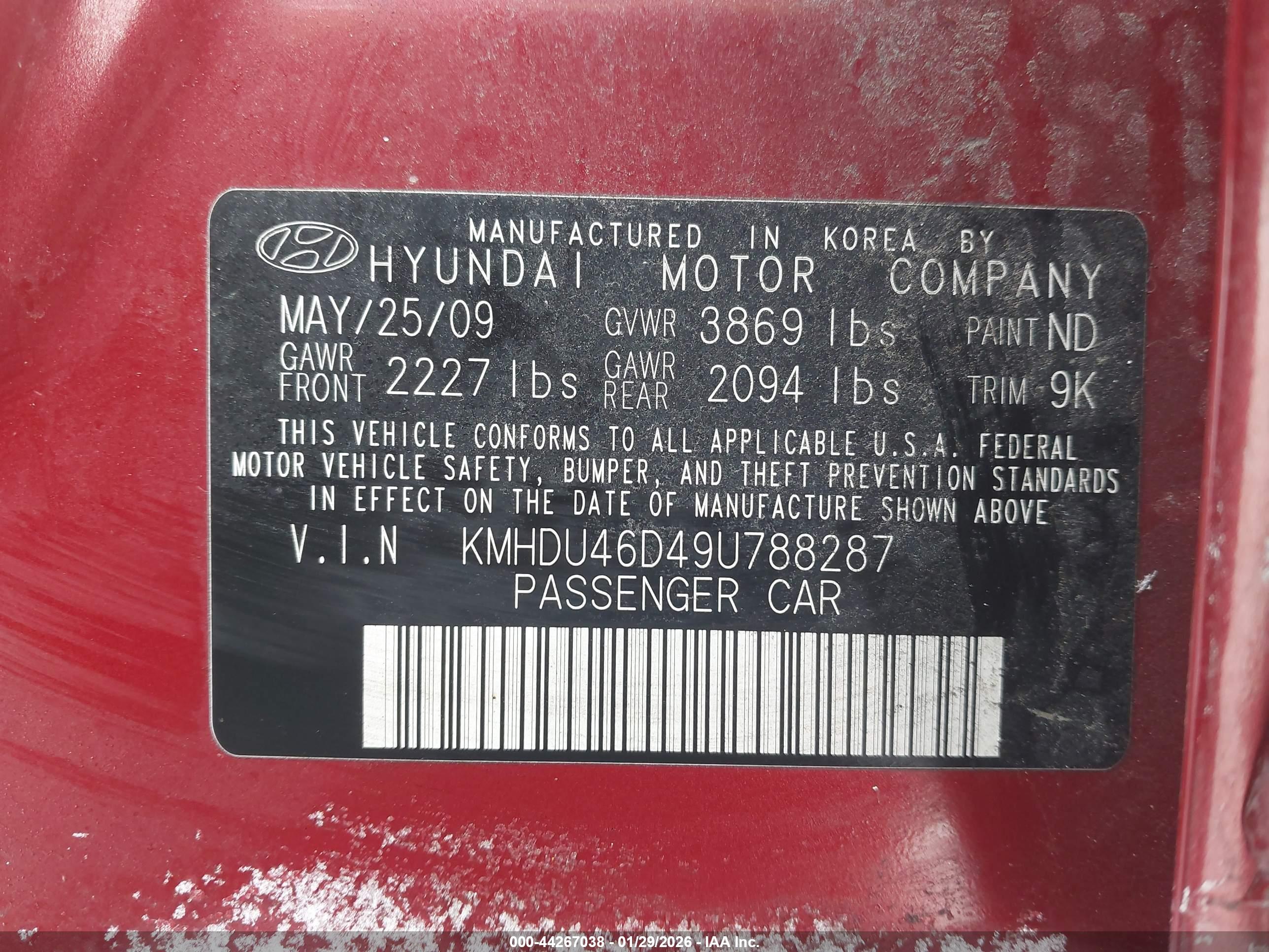 HYUNDAI ELANTRA image 9