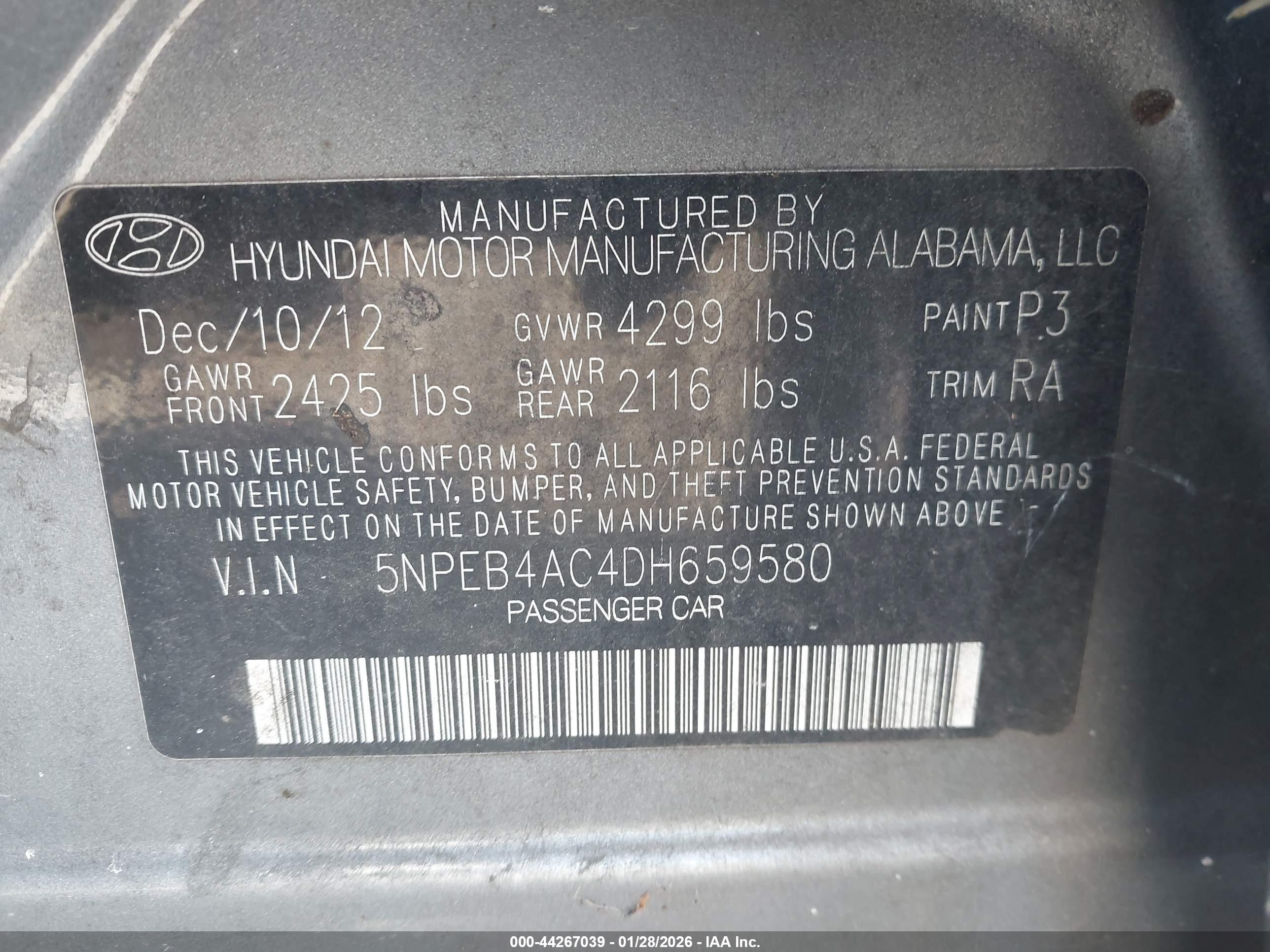 HYUNDAI SONATA image 9