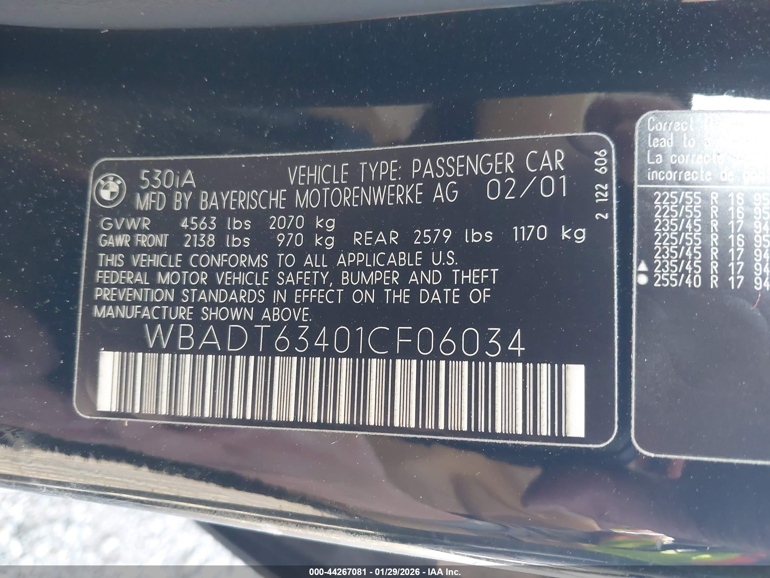 BMW 530IA image 9