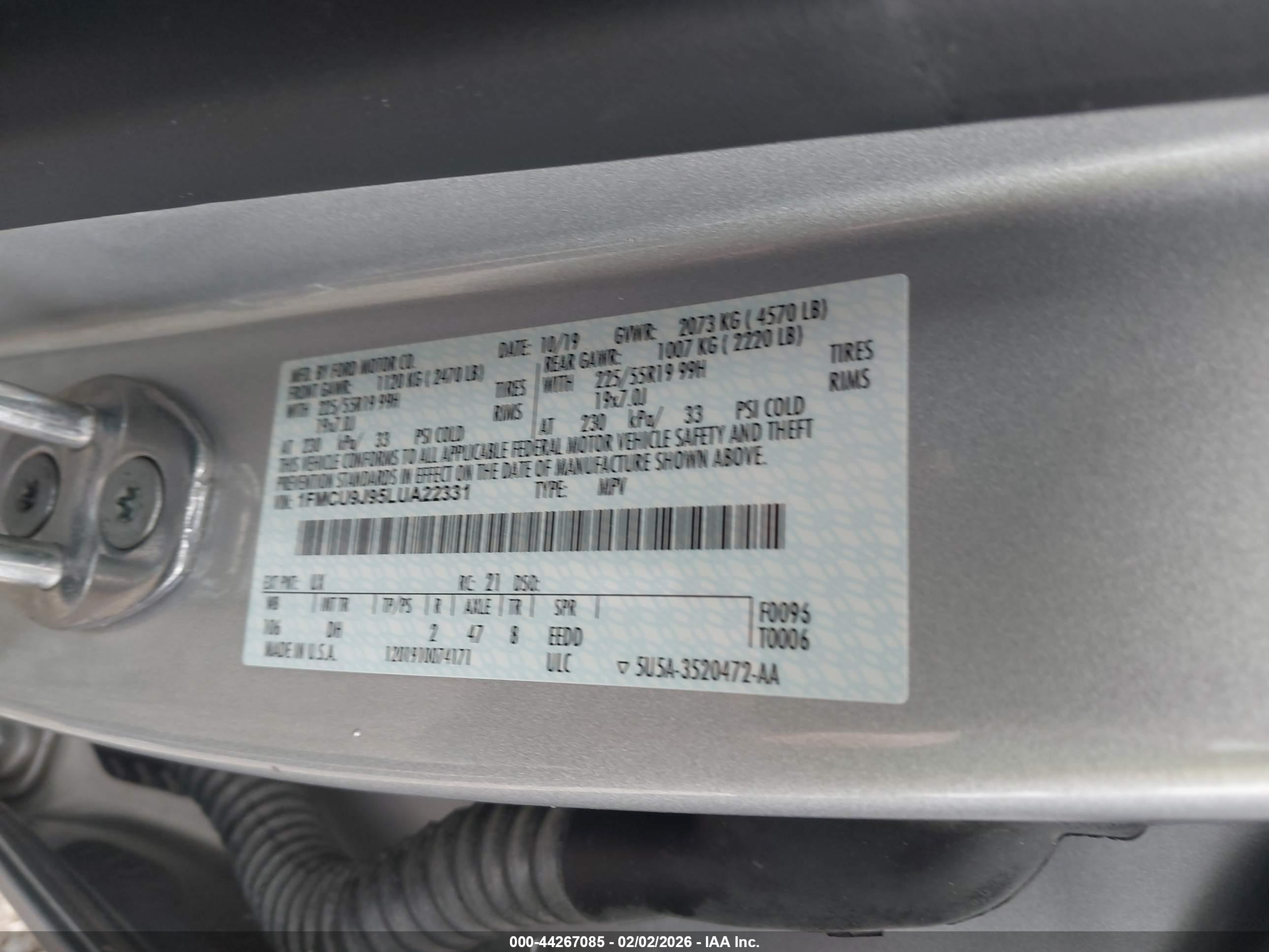 FORD ESCAPE image 9