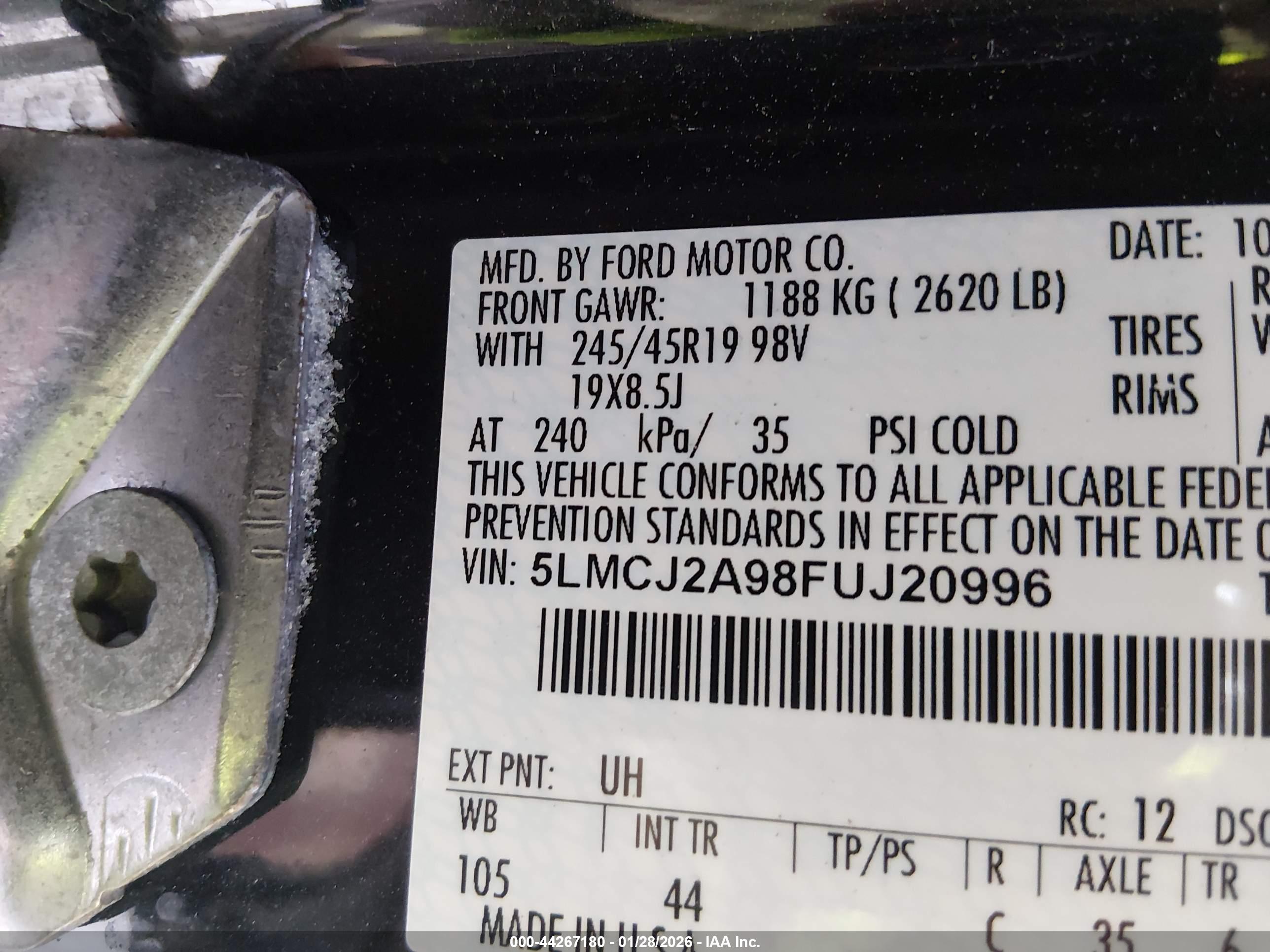 LINCOLN MKC image 9