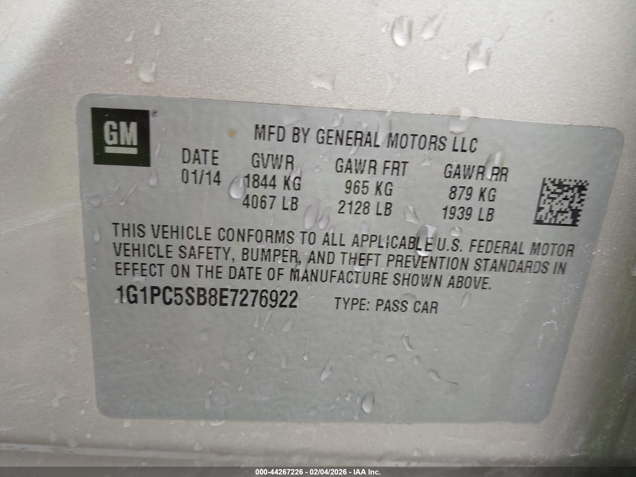 CHEVROLET CRUZE image 9