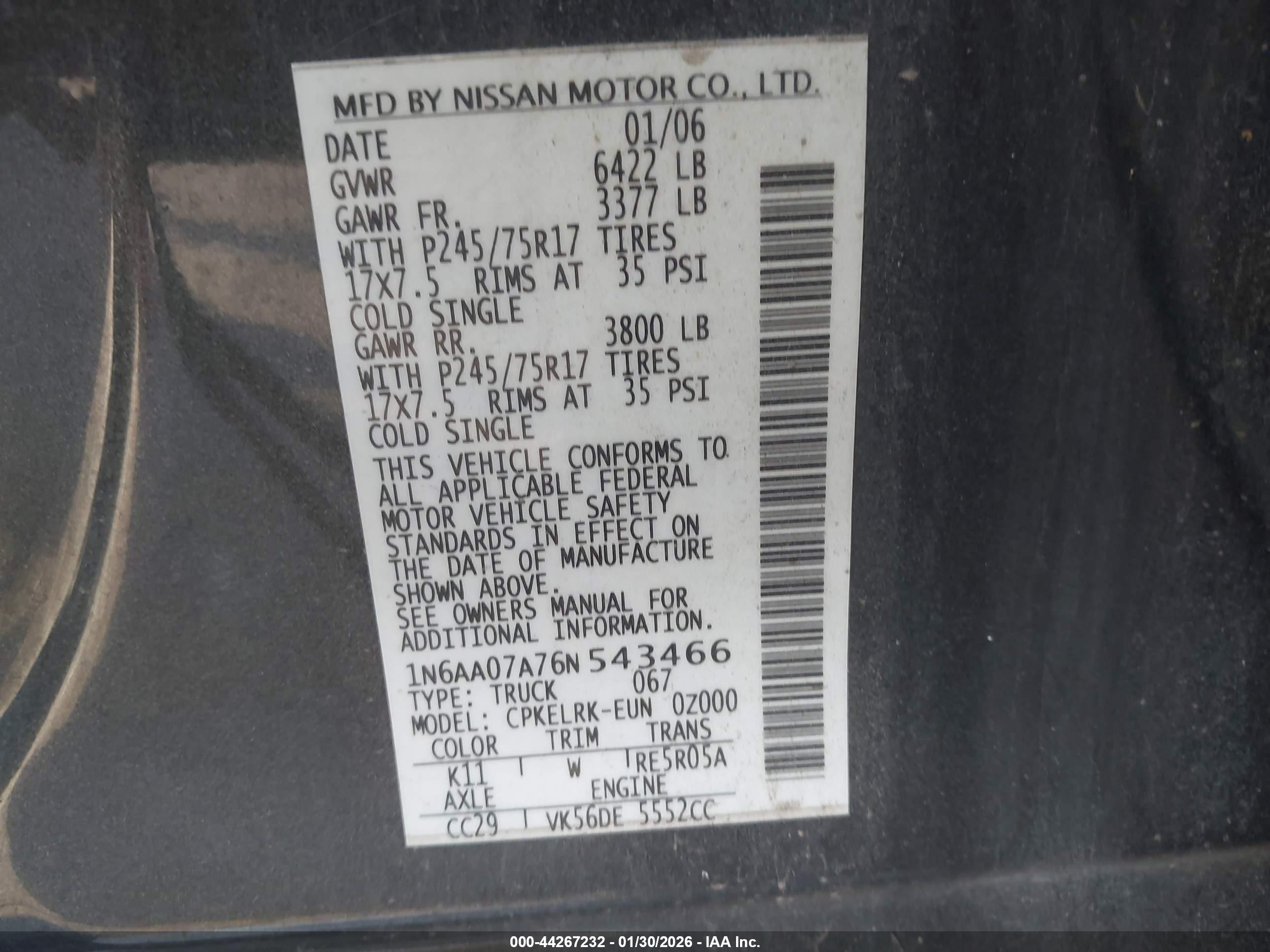 NISSAN TITAN image 9